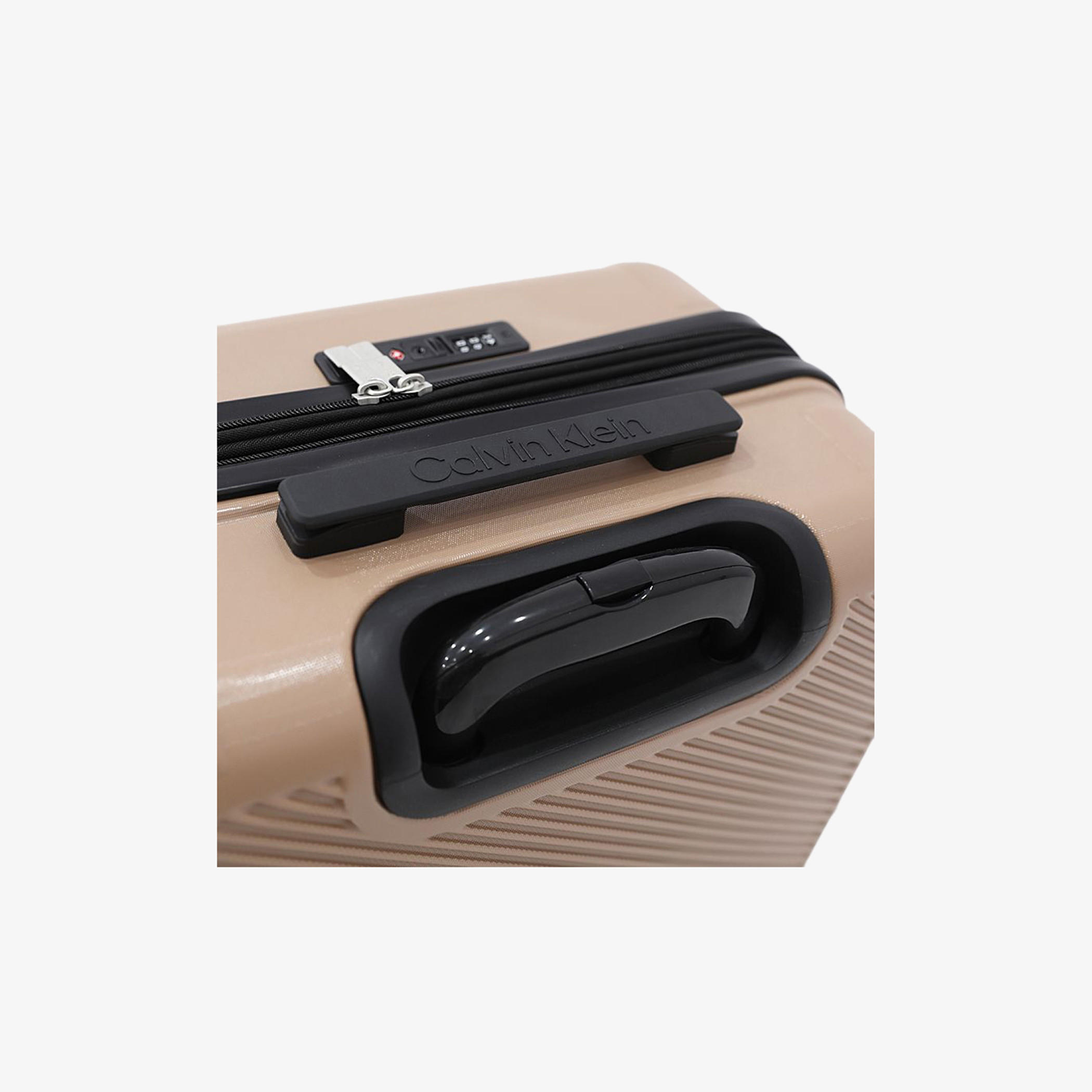 Calvin Klein Textured Hardcase Trolley Bag with Retractable Handle-travel-luggagesandbags-luggage-image-5