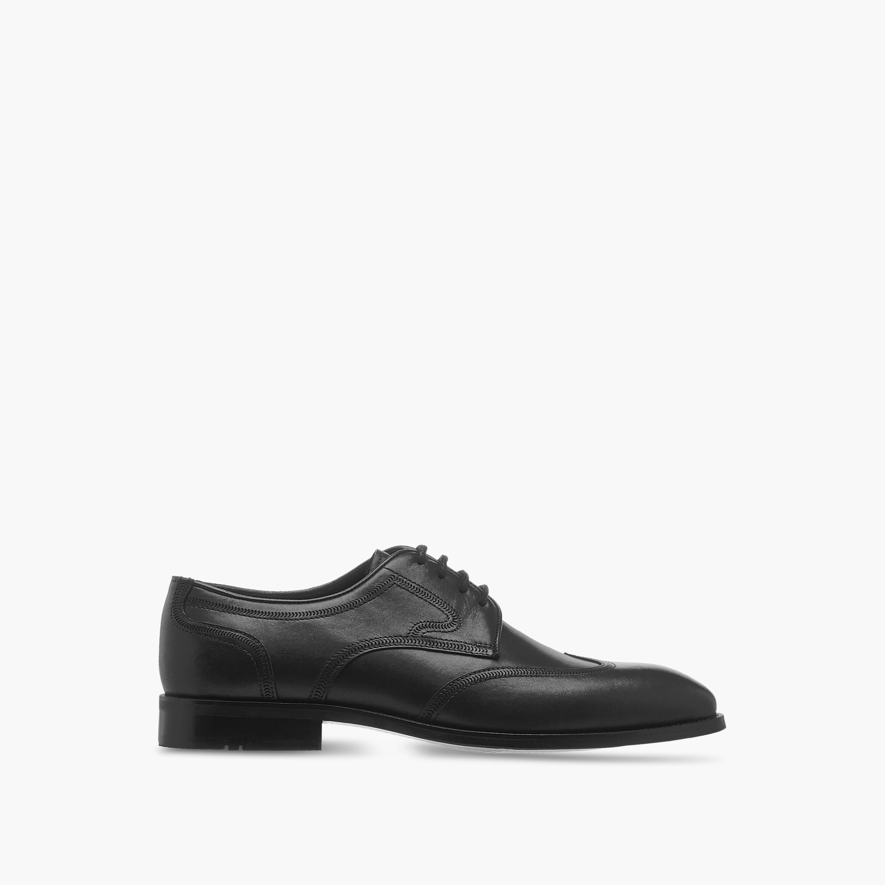 Duchini Men Genuine Leather Lace-Up Derby Shoes-men-shoes-formalshoes-image-3