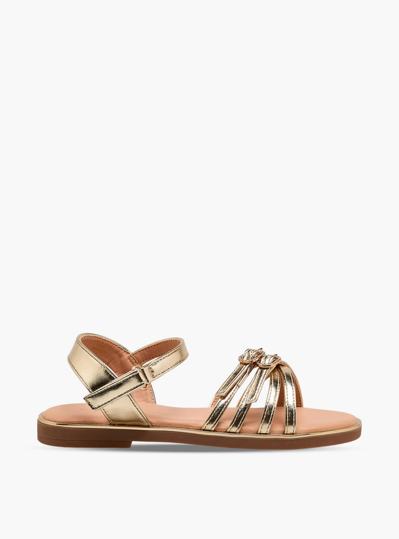Flora Bella Girls Embellished Buckle Detail Sandals-girls-shoes-sandals-image-2