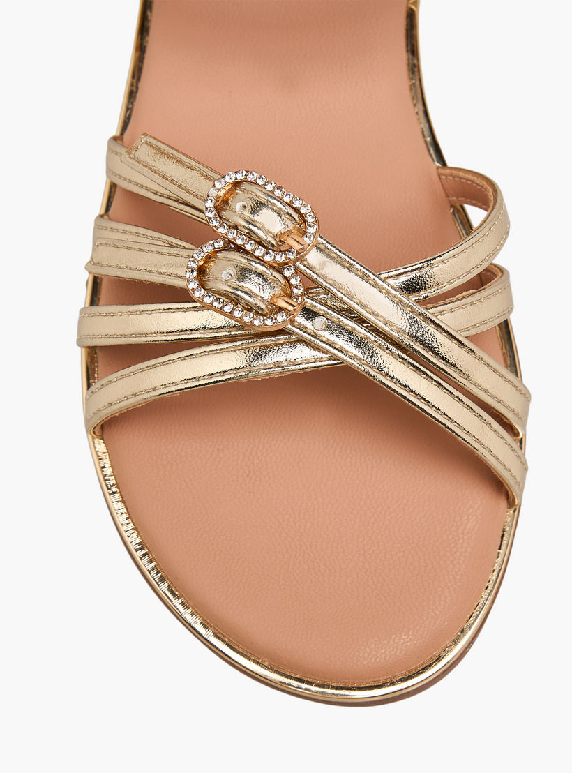 Flora Bella Girls Embellished Buckle Detail Sandals-girls-shoes-sandals-image-3
