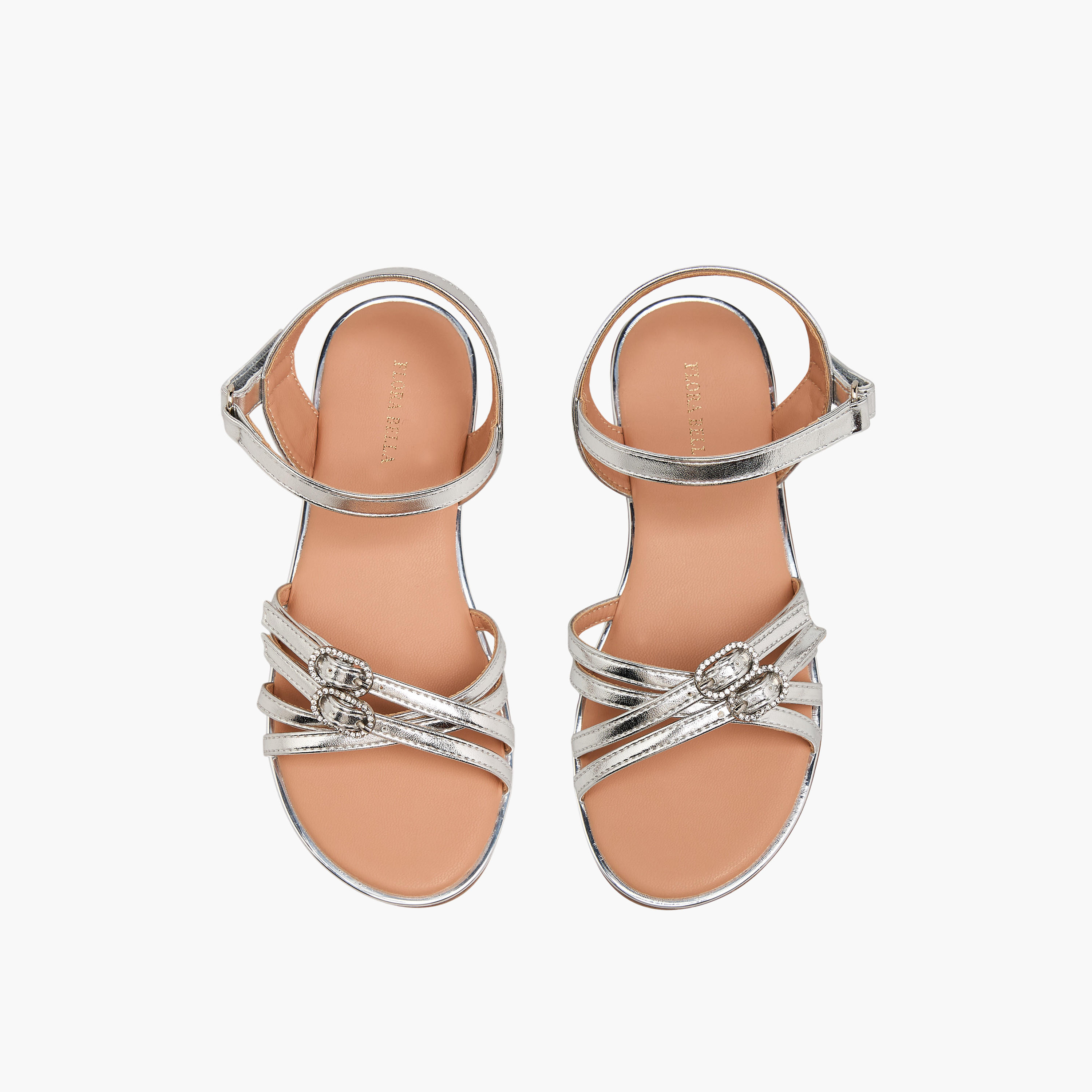 Flora Bella Girls Embellished Buckle Detail Sandals-girls-shoes-sandals-image-1