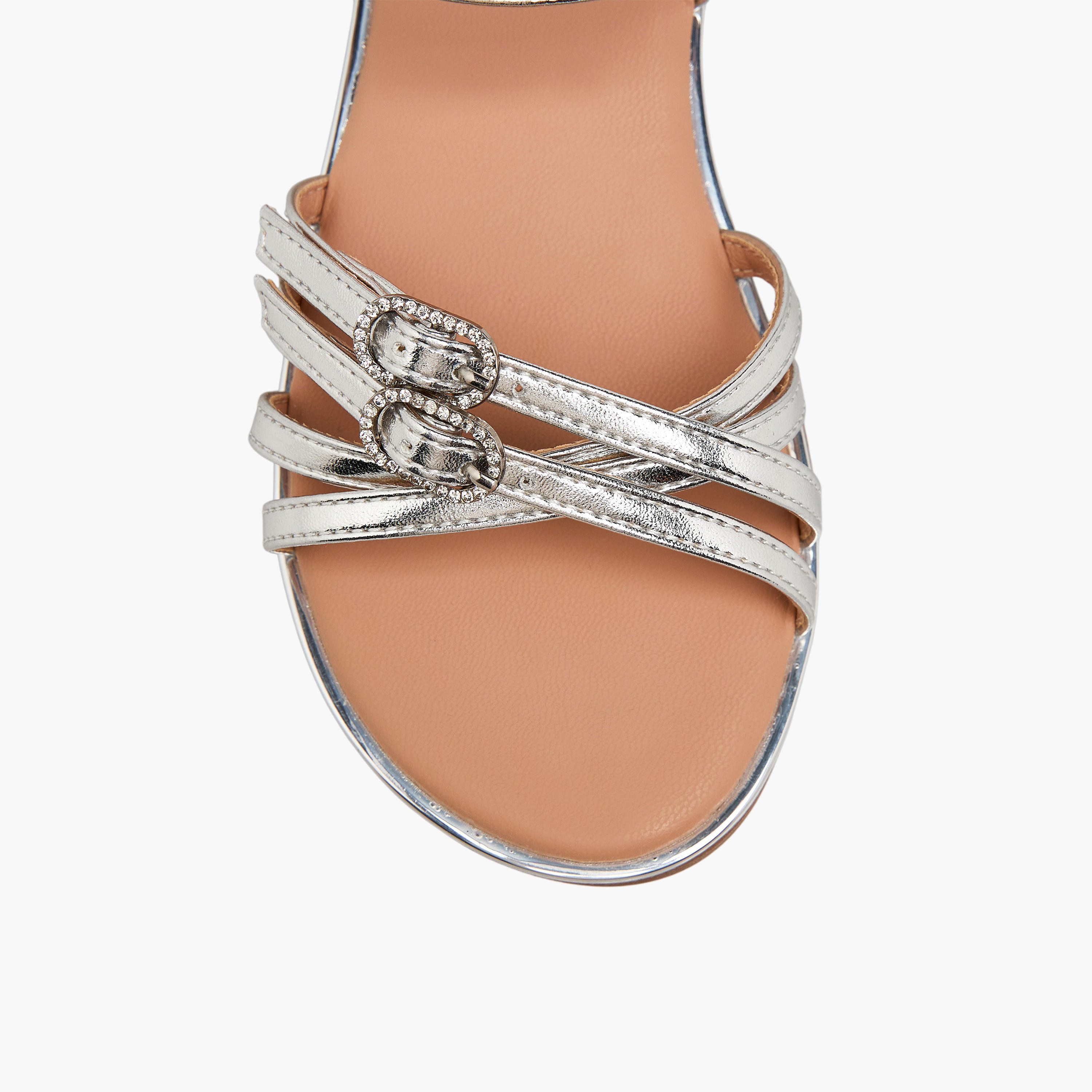 Flora Bella Girls Embellished Buckle Detail Sandals-girls-shoes-sandals-image-3