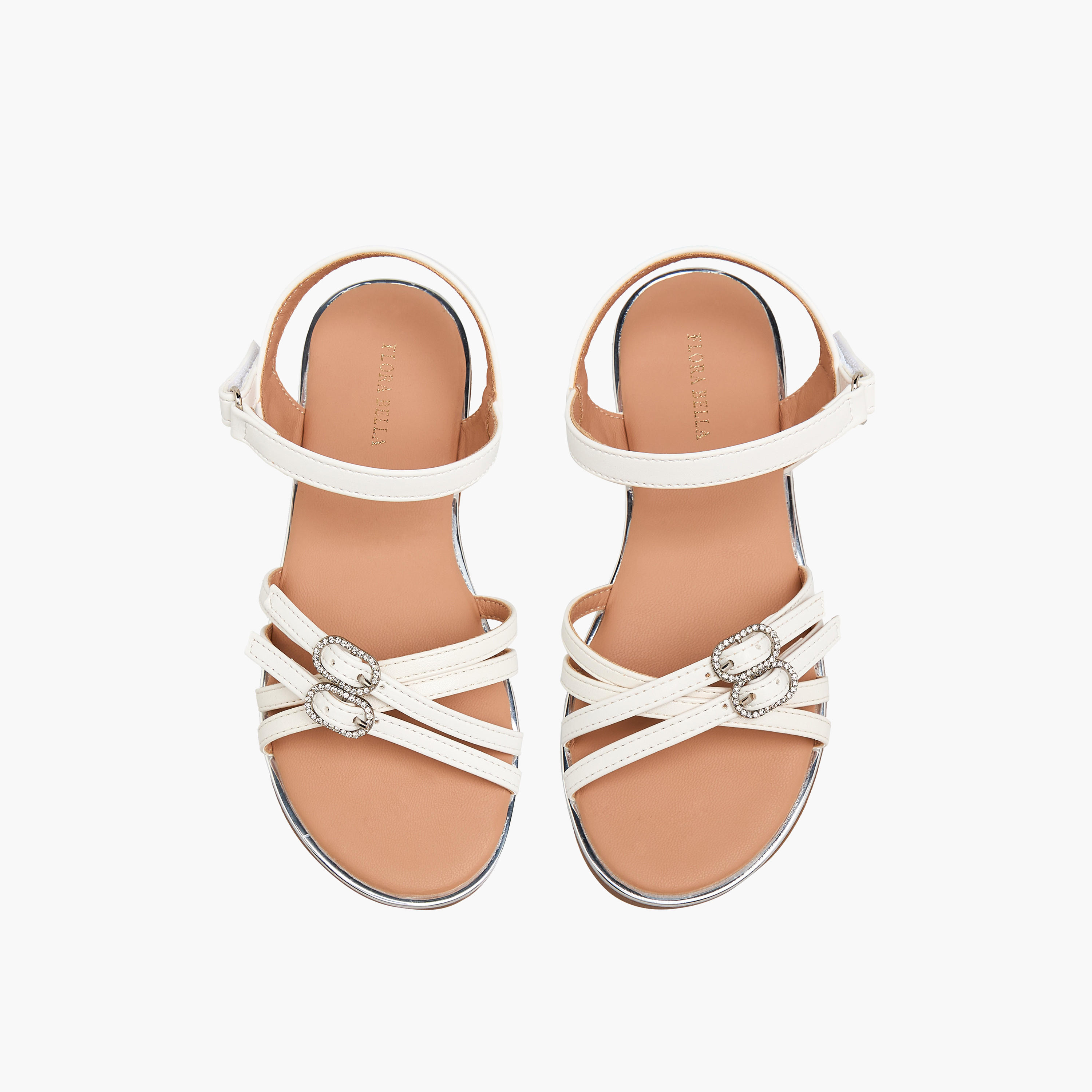 Flora Bella Girls Embellished Buckle Detail Sandals-girls-shoes-sandals-image-1