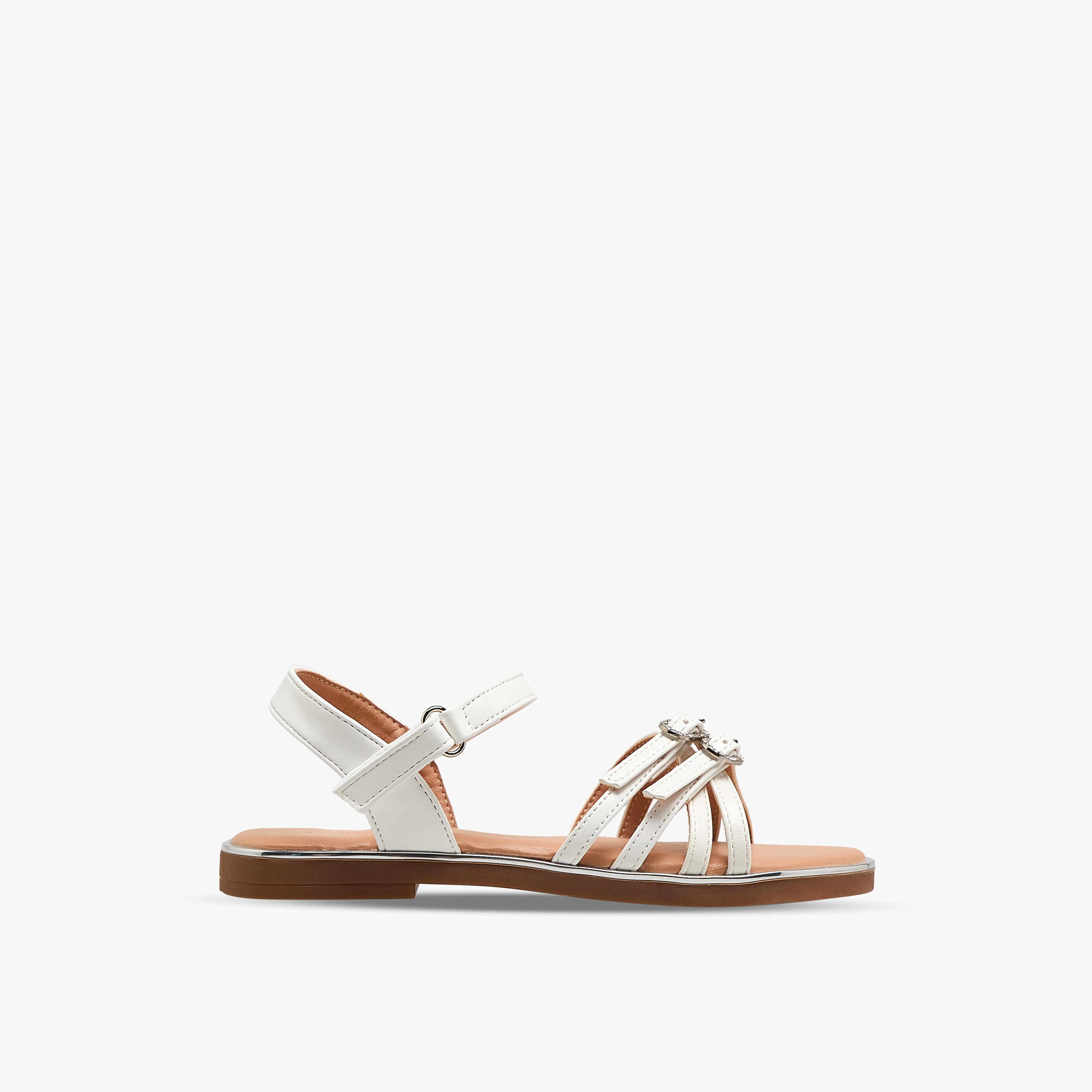 صندل بتفاصيل حزام مزين للبنات من فلورا بيلا-girls-shoes-sandals-image-6