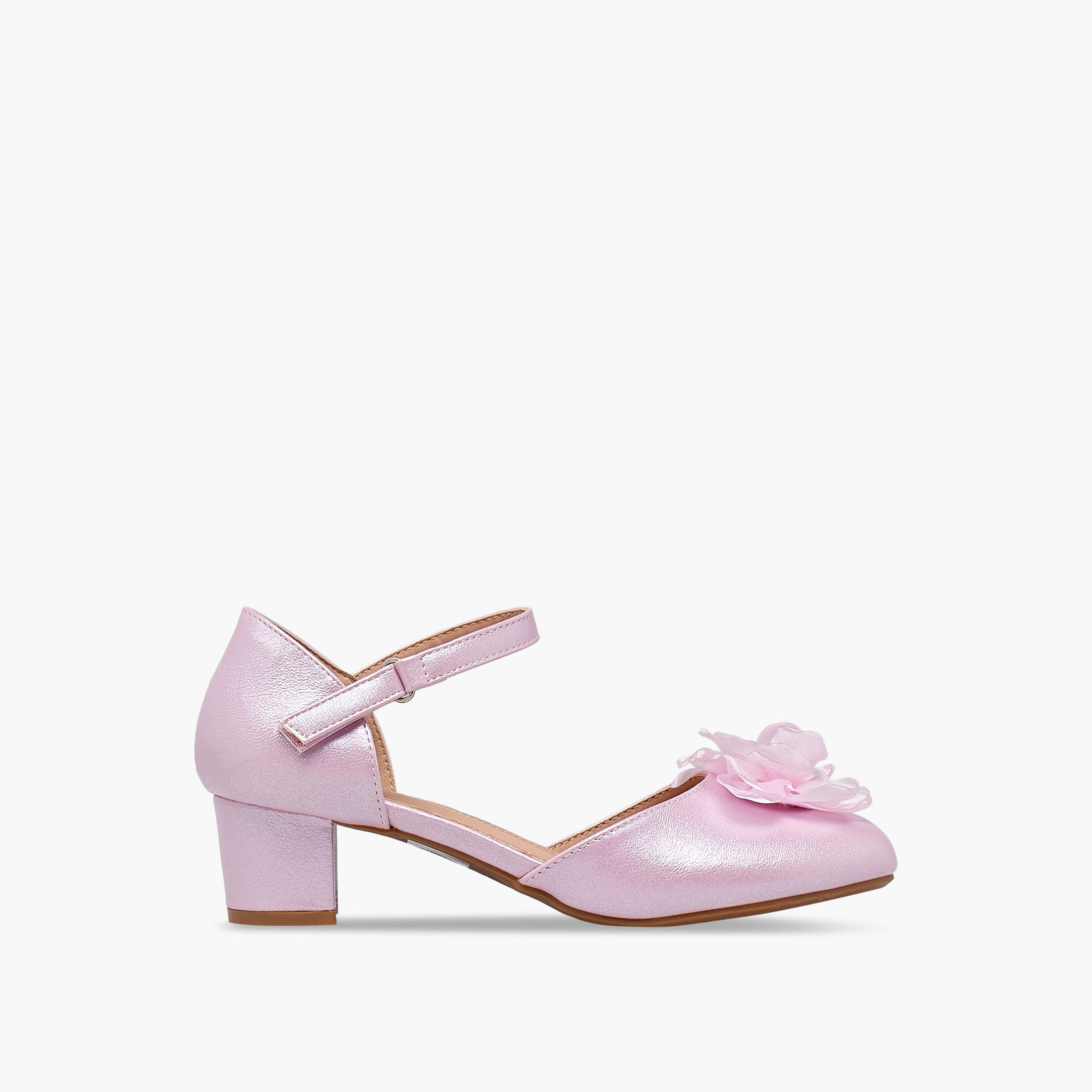 Flora Bella Girls Block Heel Ballerina Shoes-girls-shoes-ballerinas-image-3
