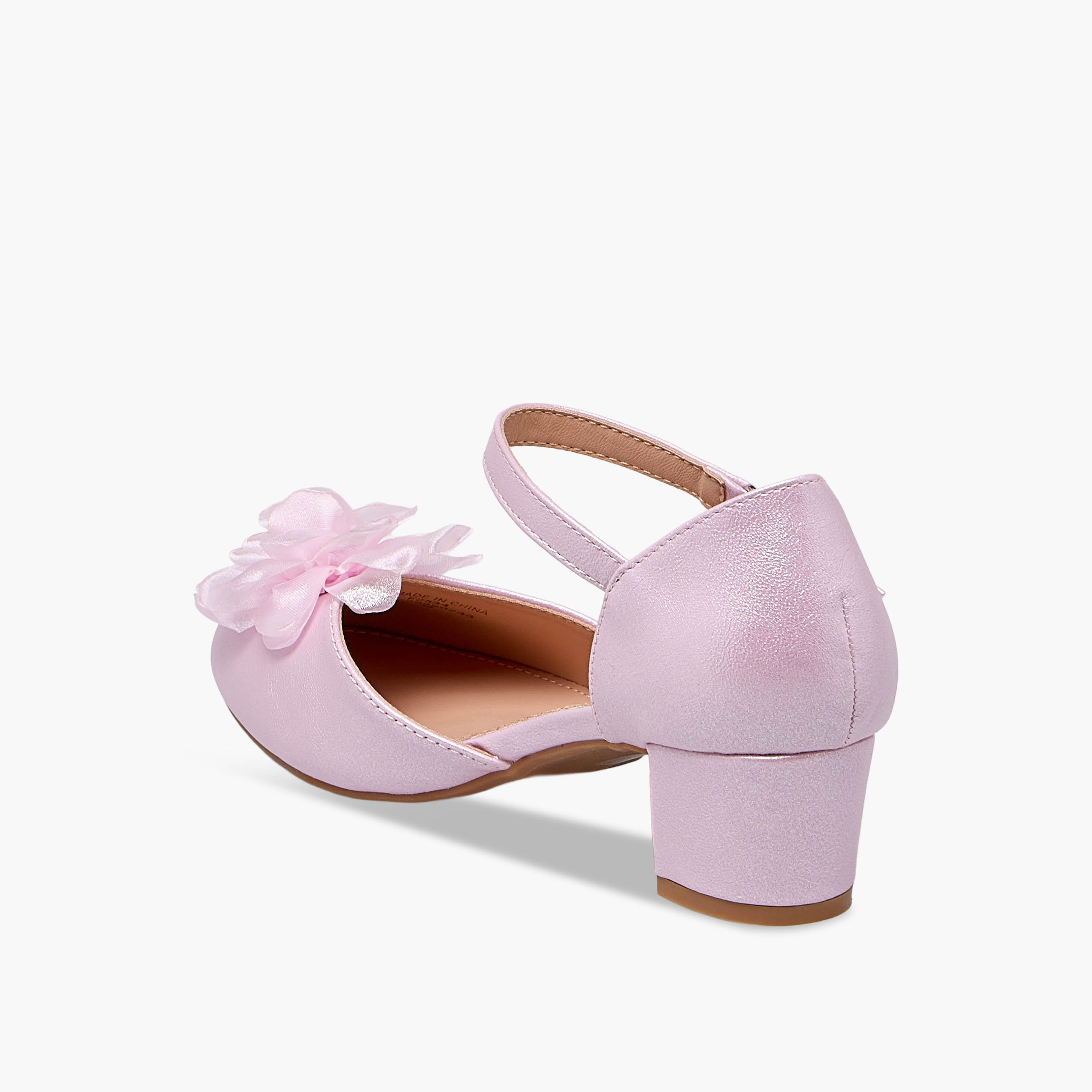 Flora Bella Girls Block Heel Ballerina Shoes-girls-shoes-ballerinas-image-5