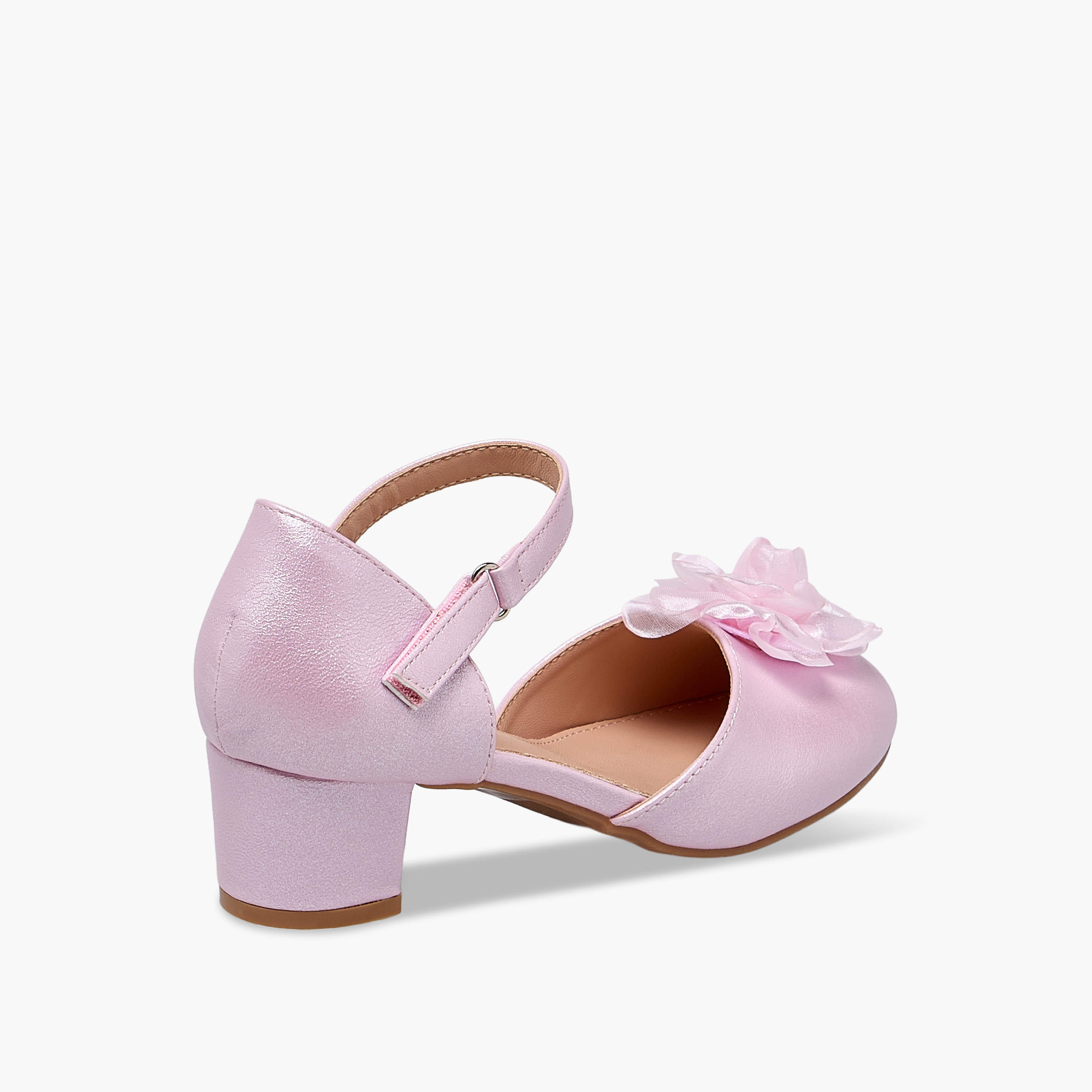 Flora Bella Girls Block Heel Ballerina Shoes-girls-shoes-ballerinas-image-6
