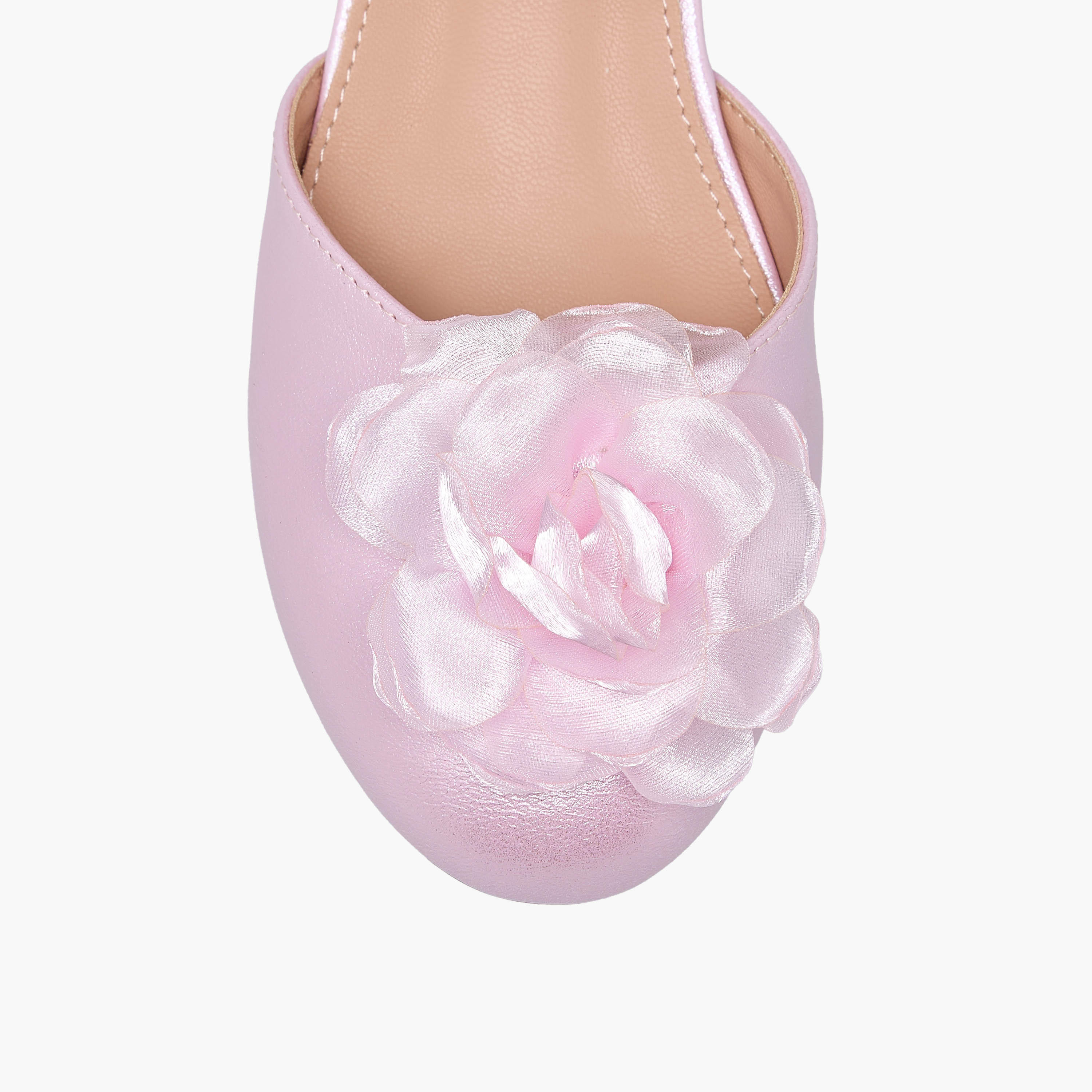 Flora Bella Girls Block Heel Ballerina Shoes-girls-shoes-ballerinas-image-7