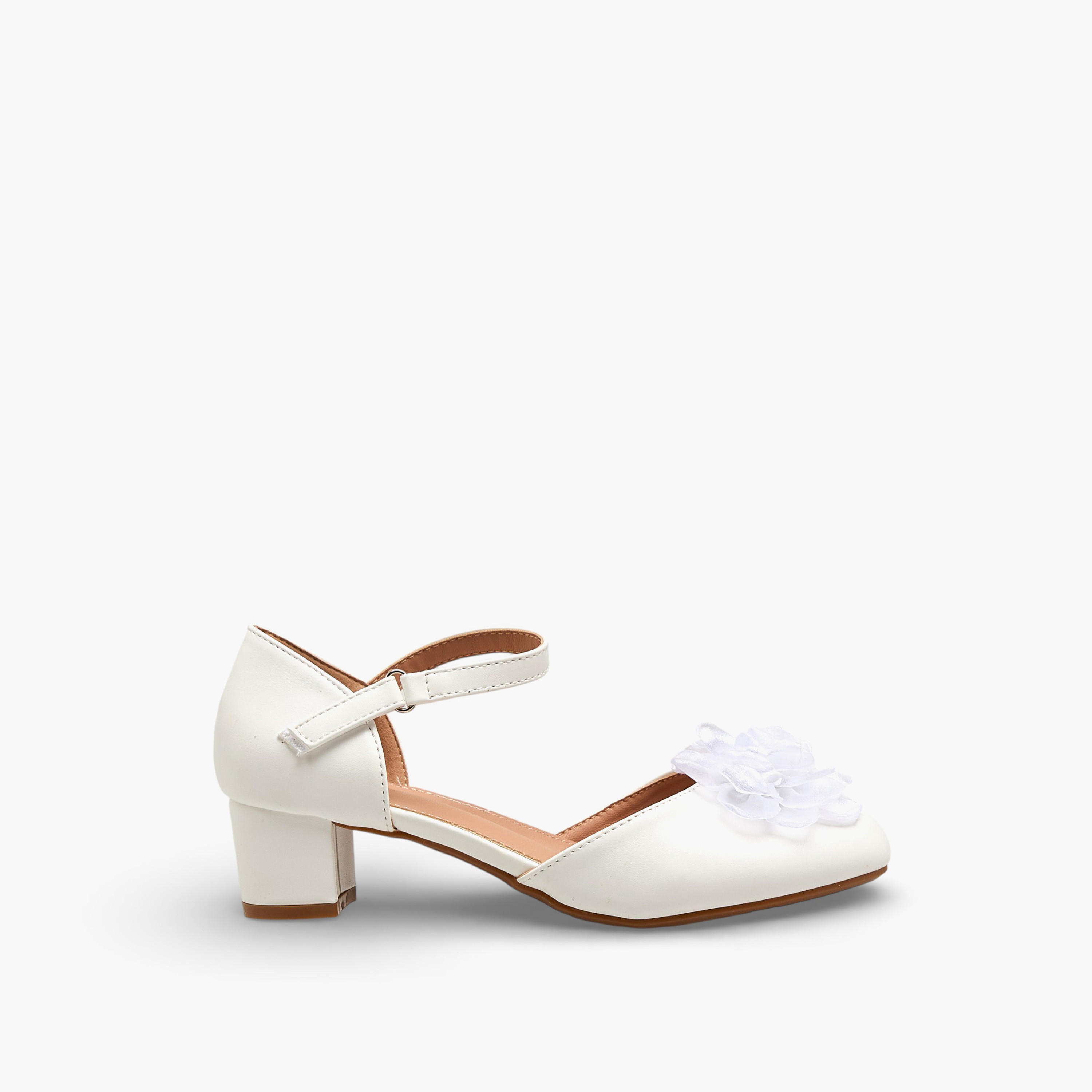 Flora Bella Girls Block Heel Ballerina Shoes-girls-shoes-ballerinas-image-3