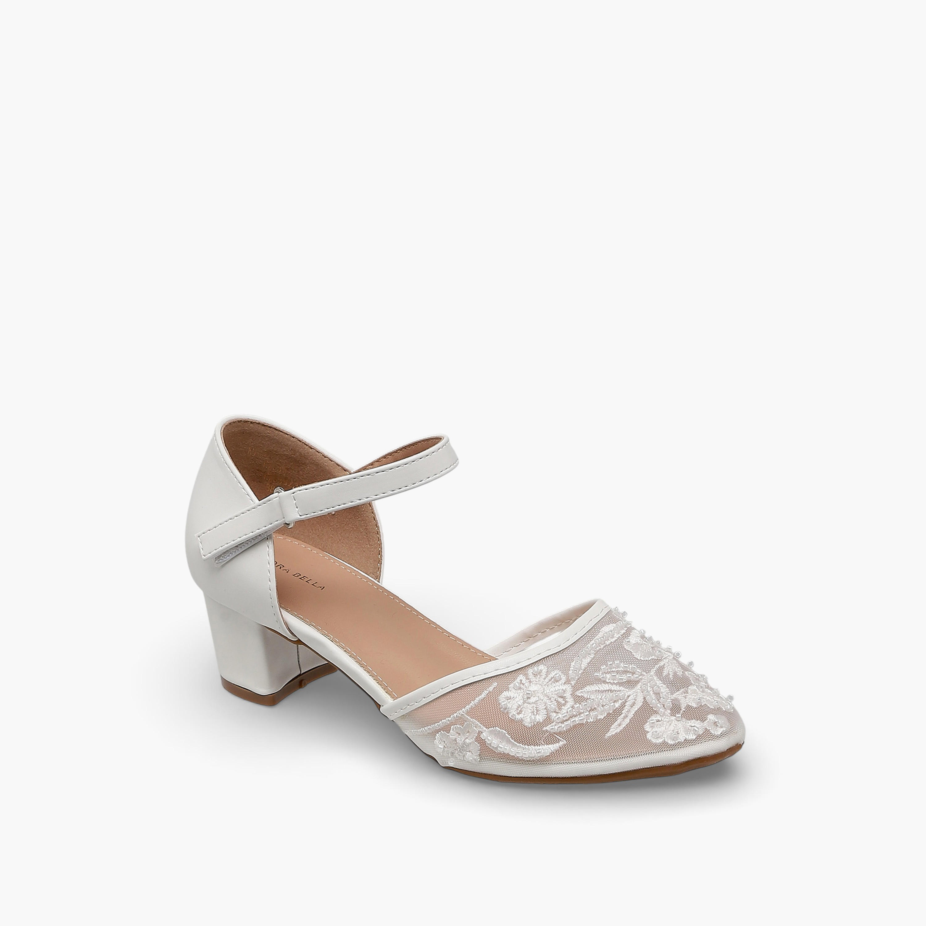 Flora Bella Girls Block Heel Ballerina Shoes-girls-shoes-maryjanes-image-2