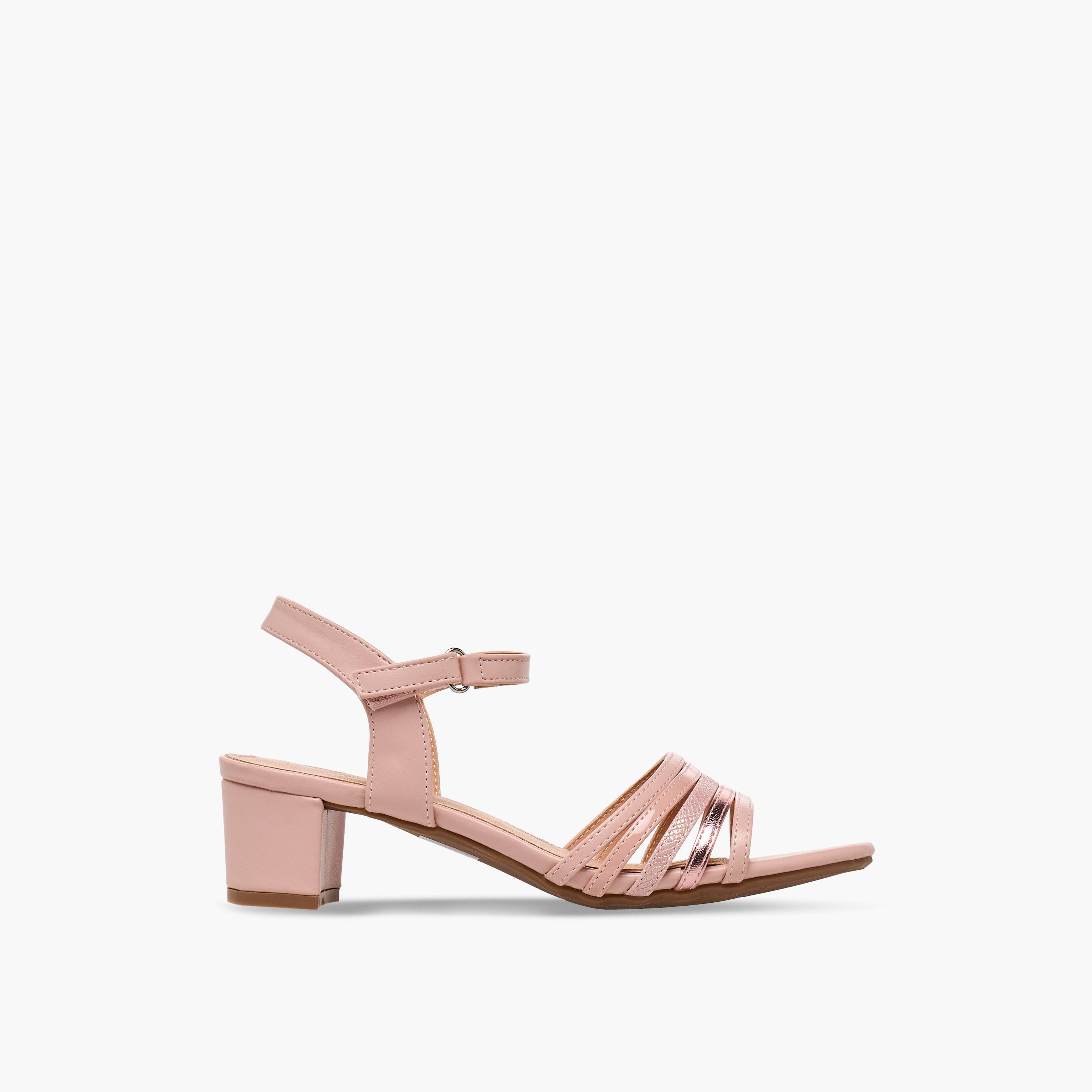 صندل بكعب بلوك وحزام رفيع للبنات من فلورا بيلا-girls-shoes-sandals-image-3