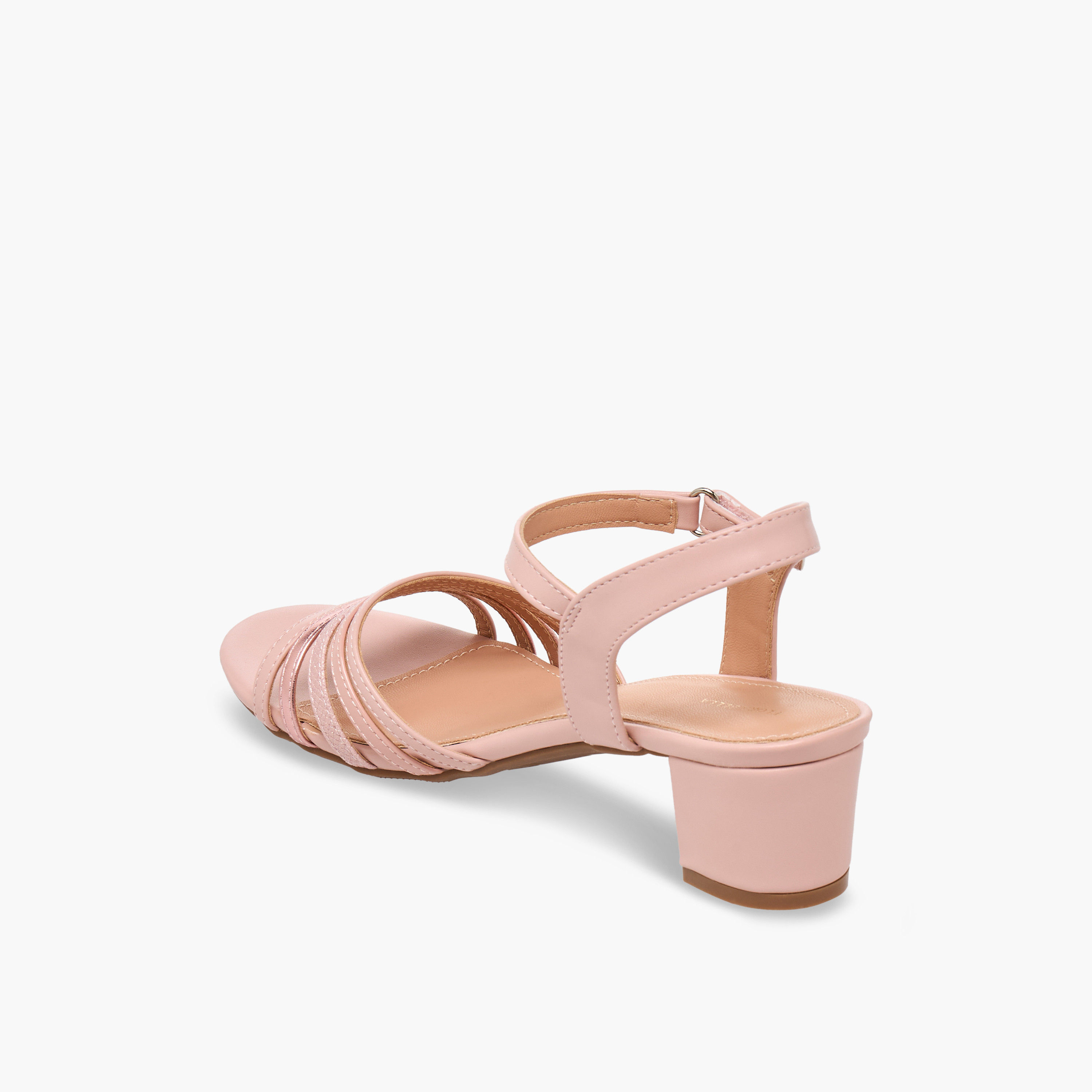 صندل بكعب بلوك وحزام رفيع للبنات من فلورا بيلا-girls-shoes-sandals-image-5