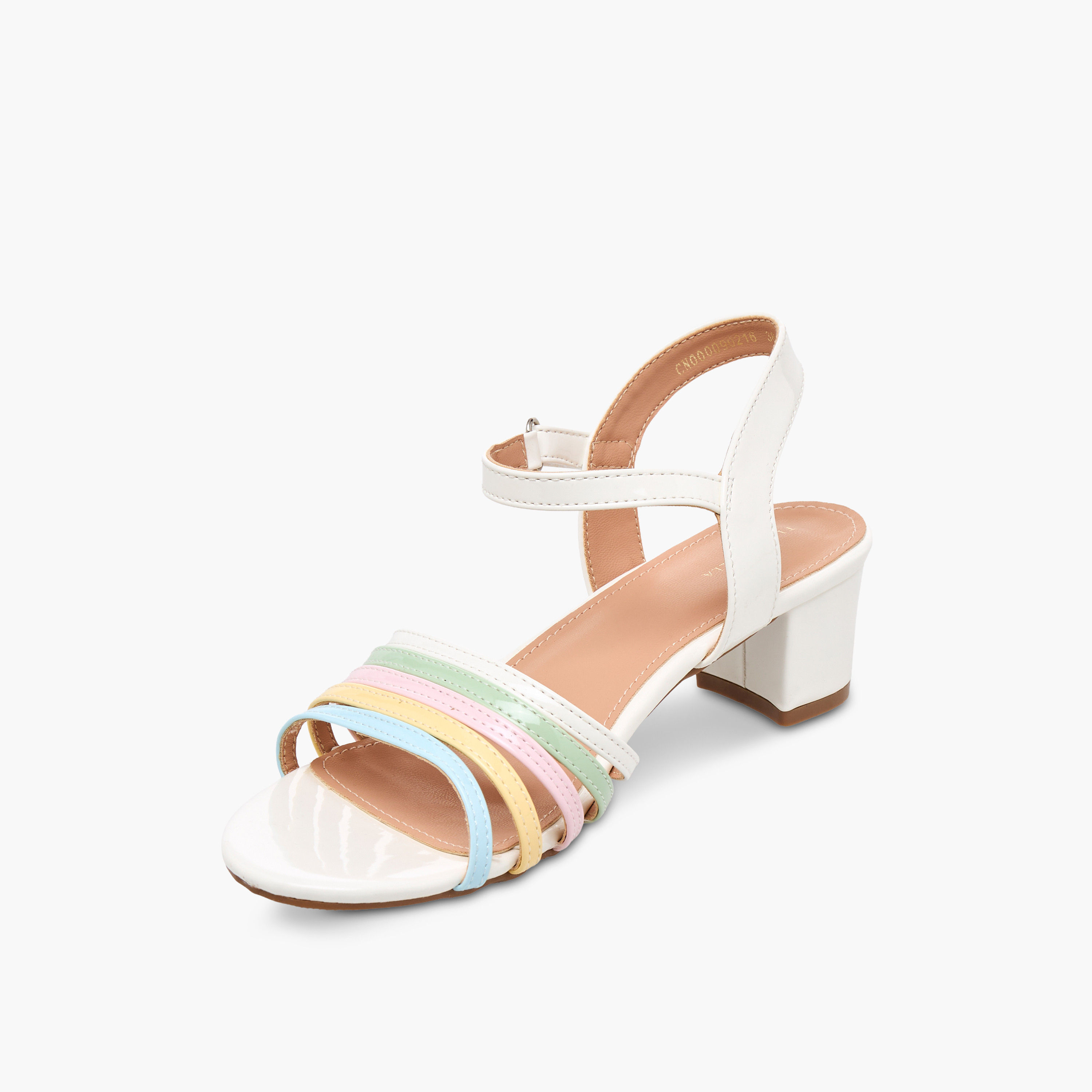 صندل بكعب بلوك وحزام رفيع للبنات من فلورا بيلا-girls-shoes-sandals-image-12