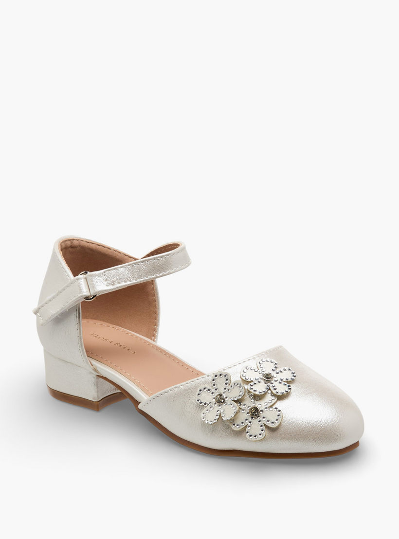 Flora Bella Girls Embellished Ballerina with Block Heel-girls-shoes-maryjanes-image-2