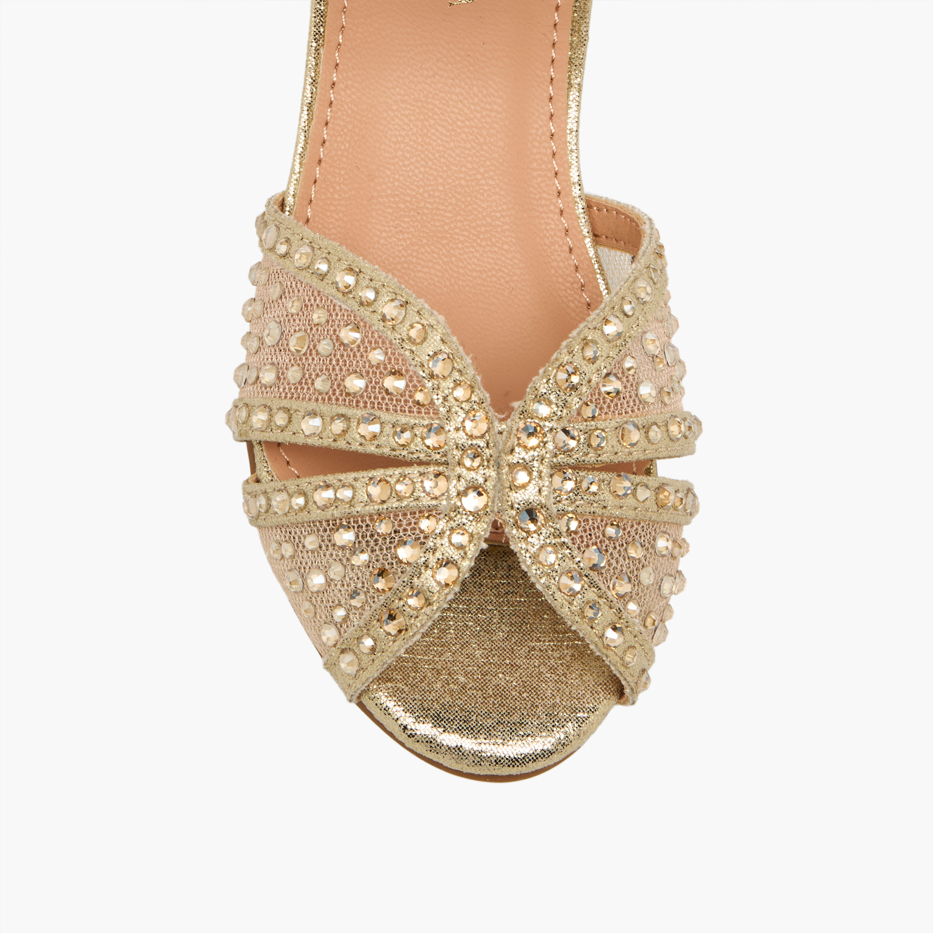 صندل مزين بكعب سميك للبنات من فلورا بيلا-girls-shoes-sandals-image-4
