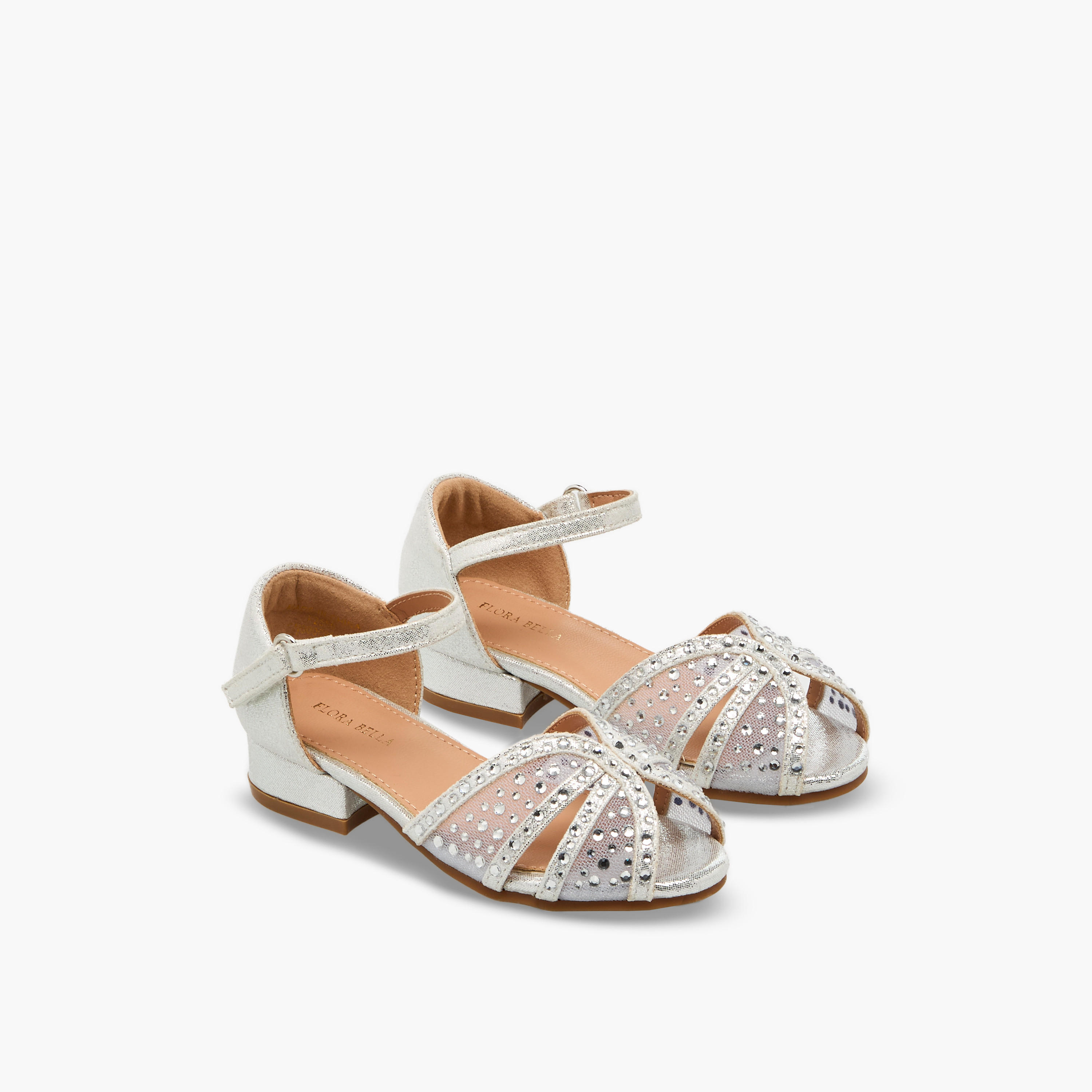Flora Bella Girls Embellished Block Heel Sandals-girls-shoes-sandals-image-1