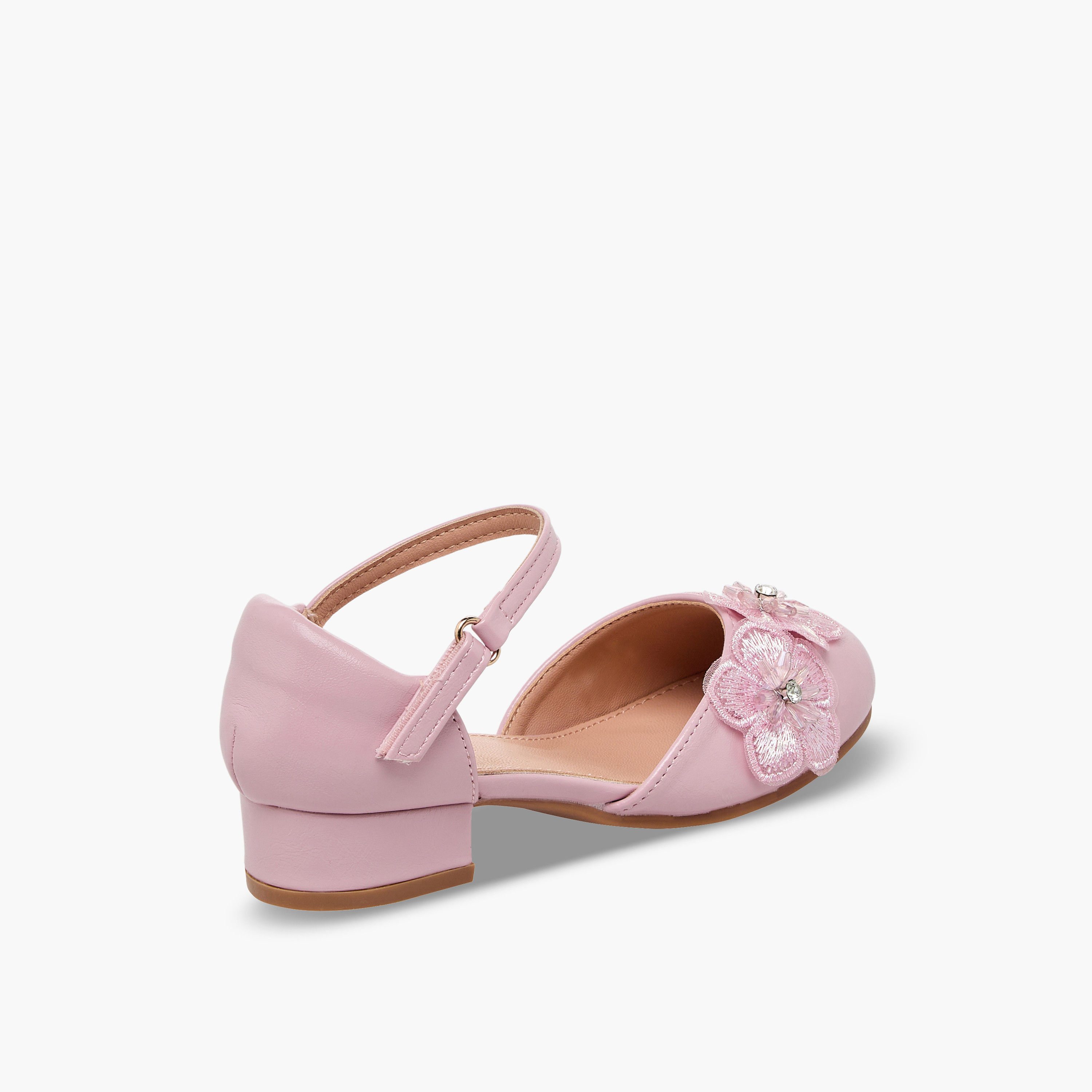 Flora Bella Girls Block Heel Ballerina Shoes-girls-shoes-ballerinas-image-14