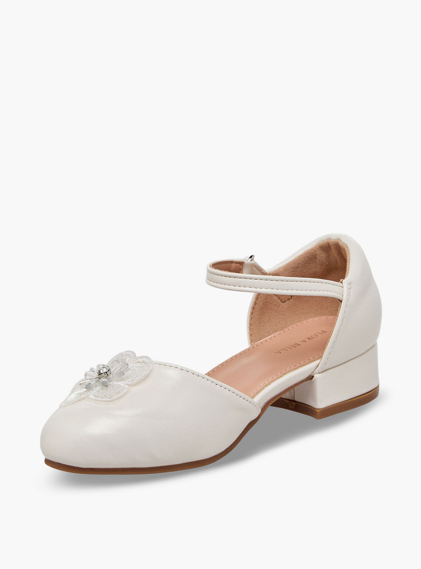 Flora Bella Girls Block Heel Ballerina Shoes-girls-shoes-ballerinas-image-4