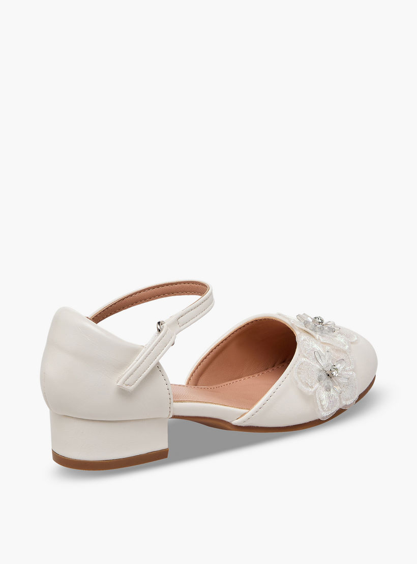 Flora Bella Girls Block Heel Ballerina Shoes-girls-shoes-ballerinas-image-6