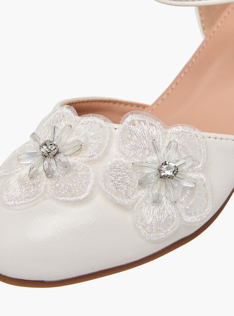 Flora Bella Girls Block Heel Ballerina Shoes-girls-shoes-ballerinas-image-7