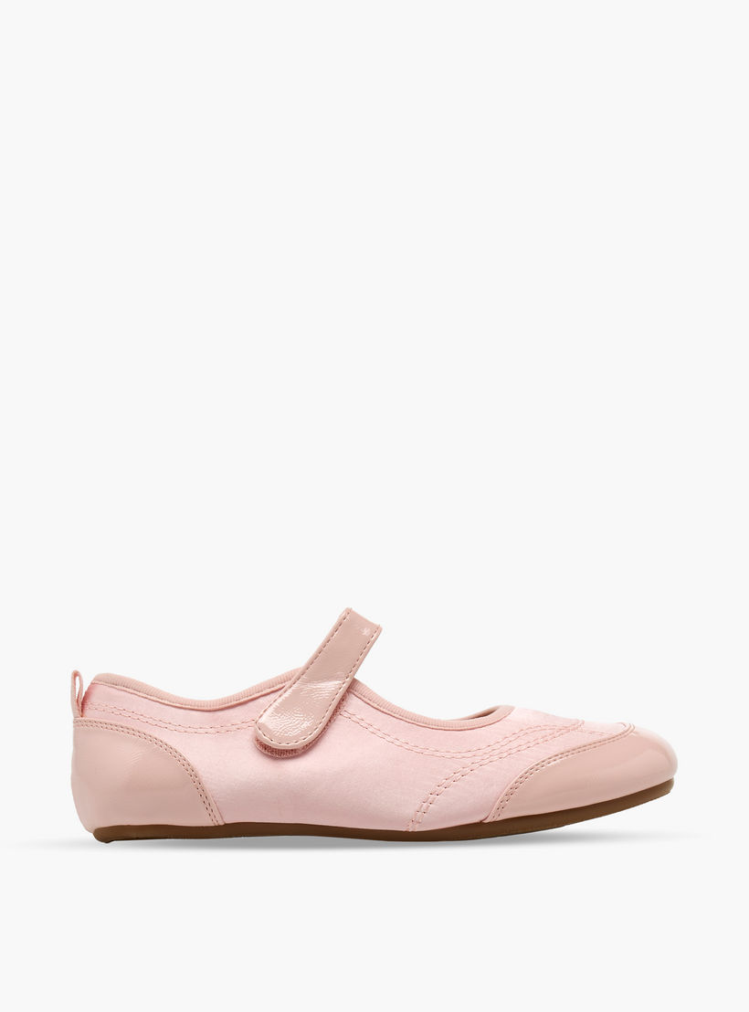 Flora Bella Girls Stitch Detail Hook & Loop Mary Jane Shoes-girls-shoes-maryjanes-image-3