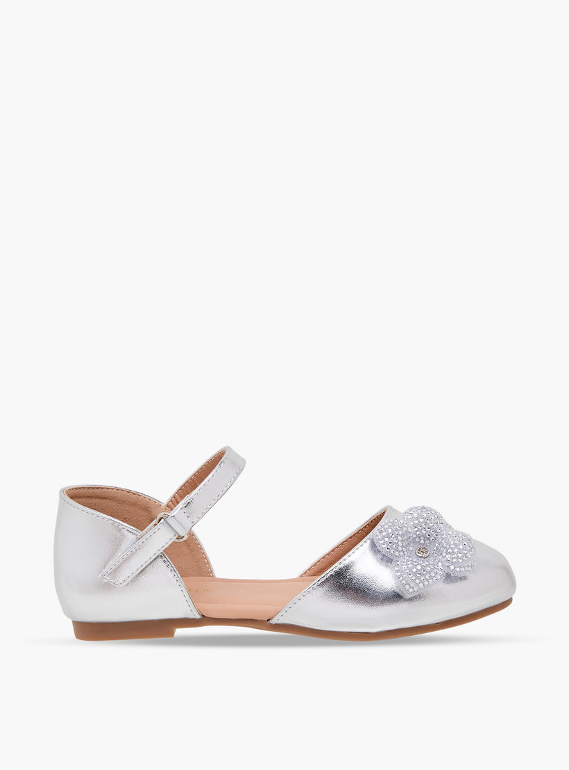 Flora Bella Girls Embellished Ballerina Shoes-girls-shoes-ballerinas-image-3