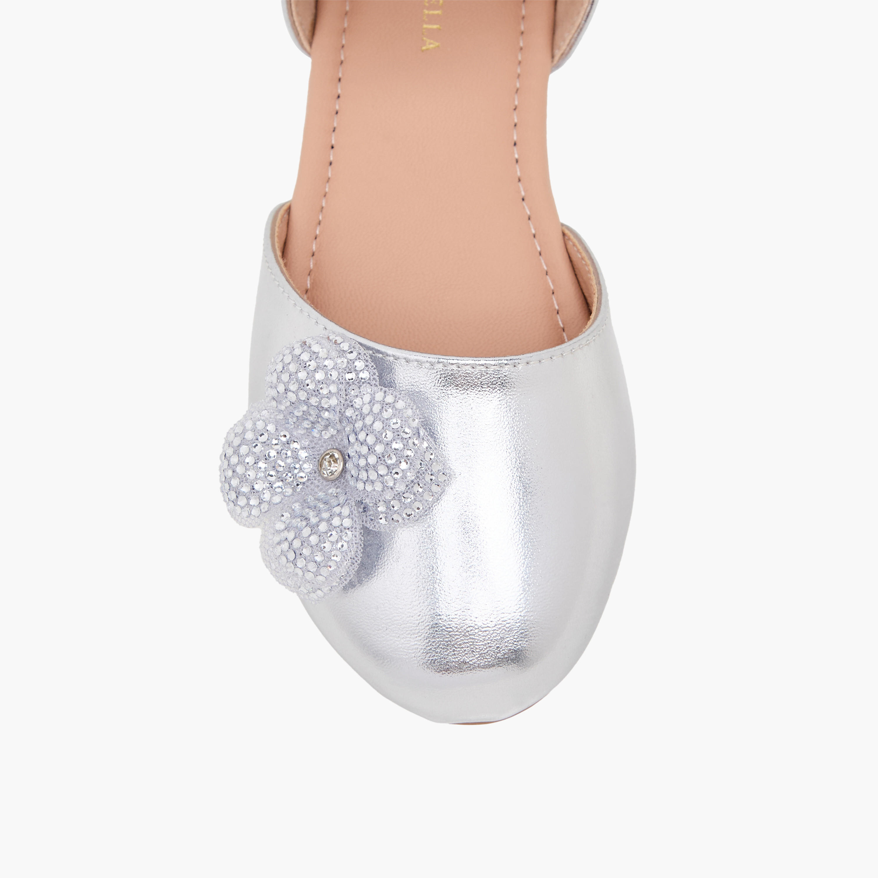 حذاء باليرينا مزين للبنات من فلورا بيلا-girls-shoes-ballerinas-image-9