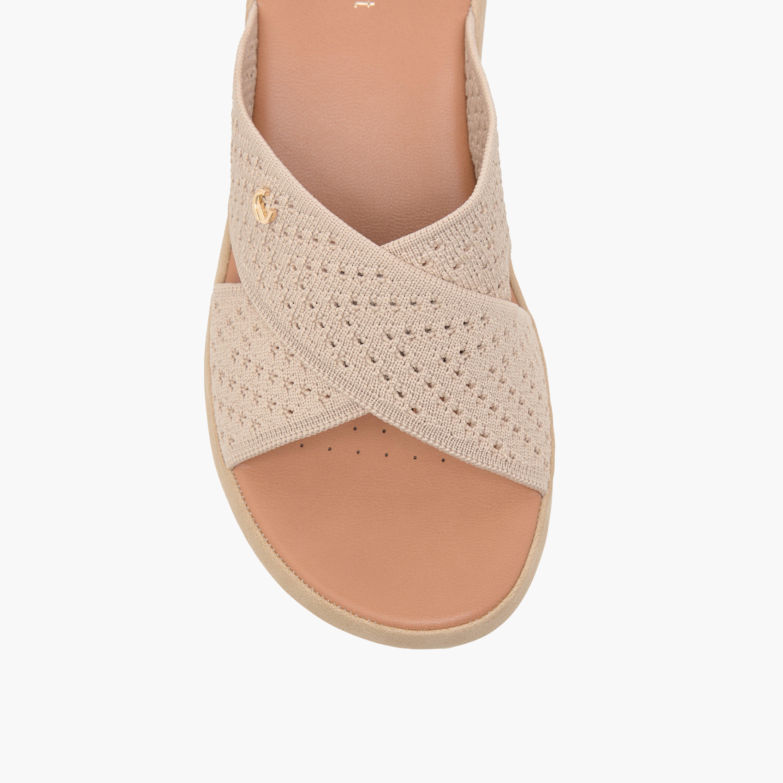 صندل مريح سهل الارتداء بارز الملمس من لو كونفورت-women-shoes-sandals-heeled-image-3