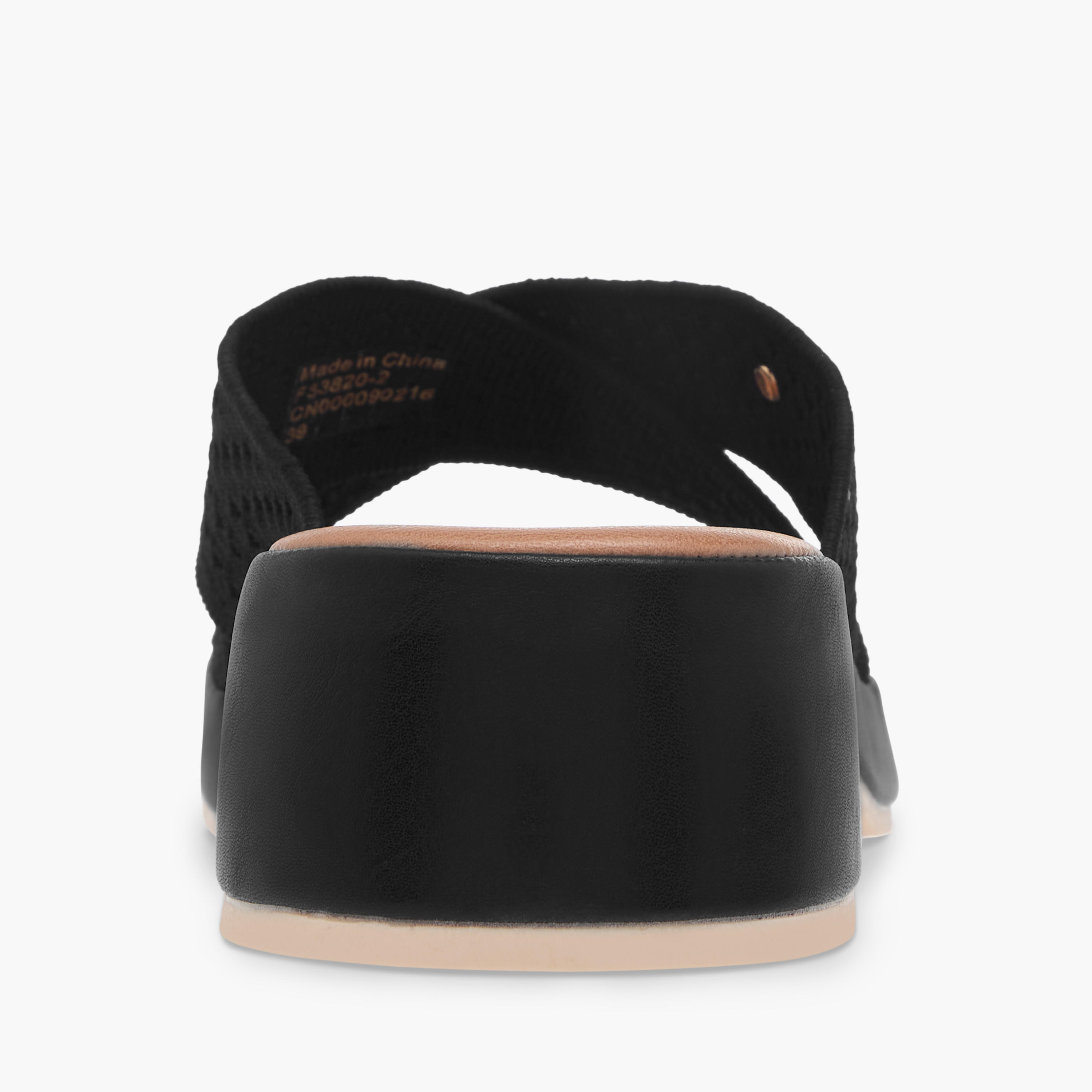 Le Confort Textured Slip-On Comfort Sandals-women-shoes-sandals-heeled-image-5