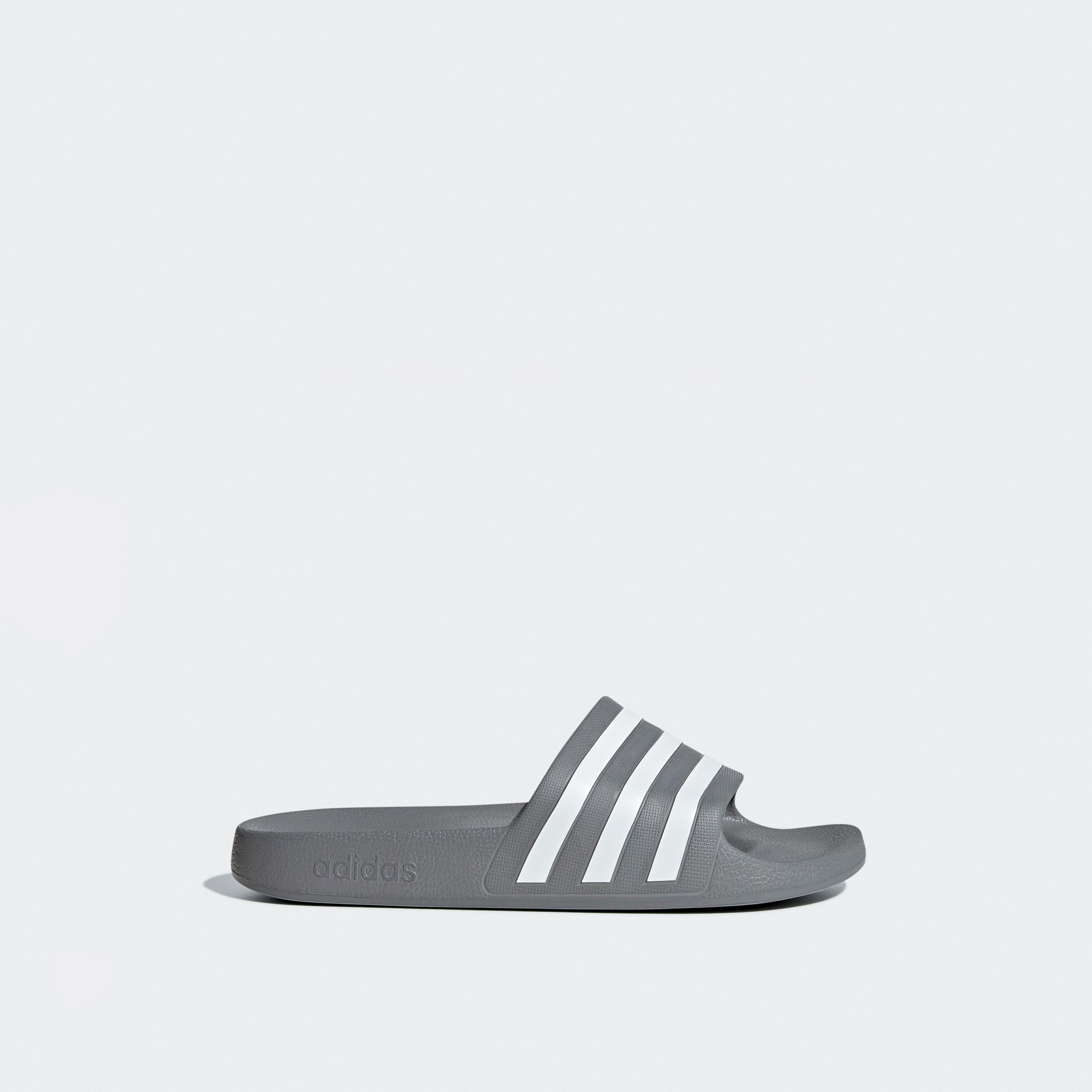 Adidas Men Adilette Aqua Logo Embossed Slides-sports-men-shoes-image-2