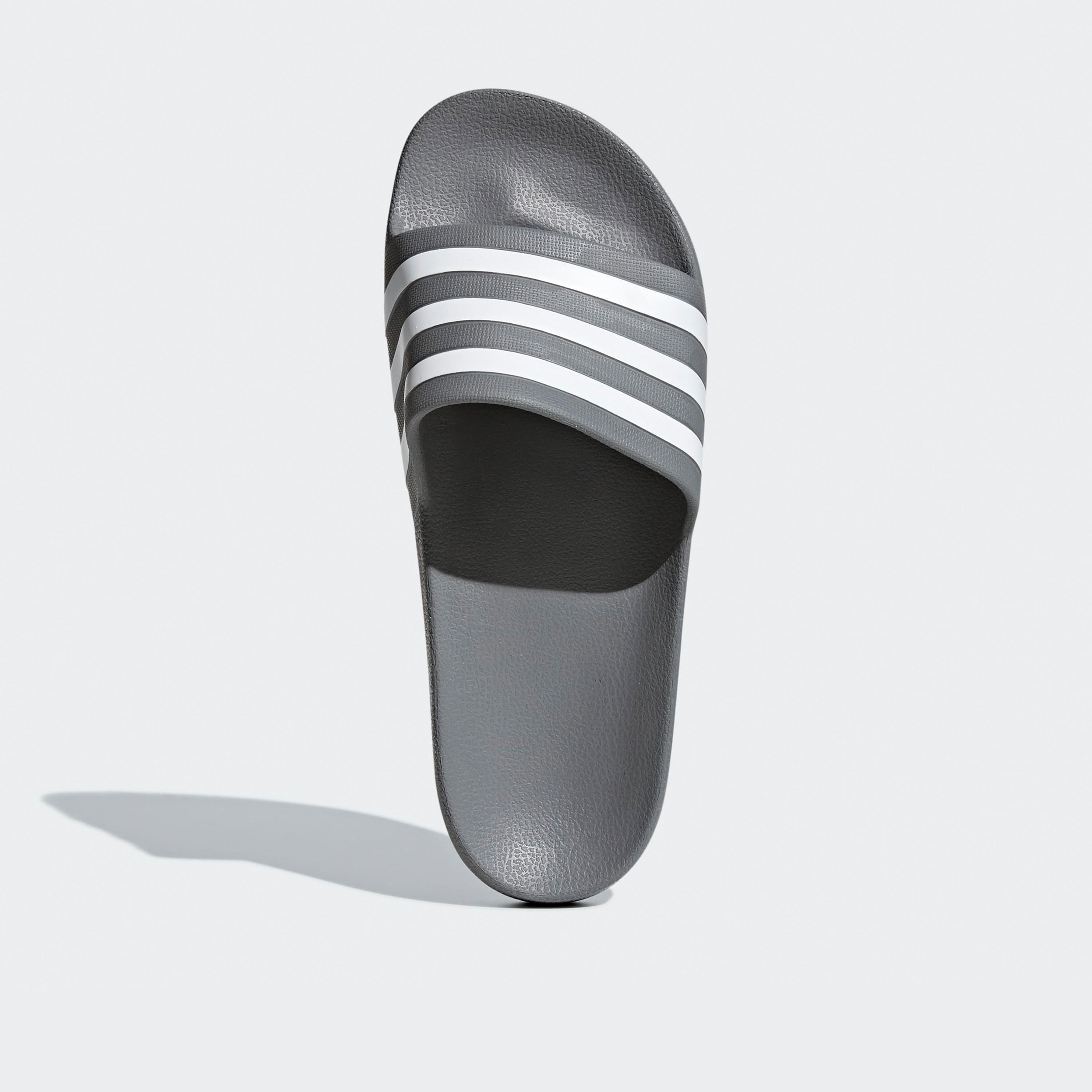 Adidas Men Adilette Aqua Logo Embossed Slides-sports-men-shoes-image-4