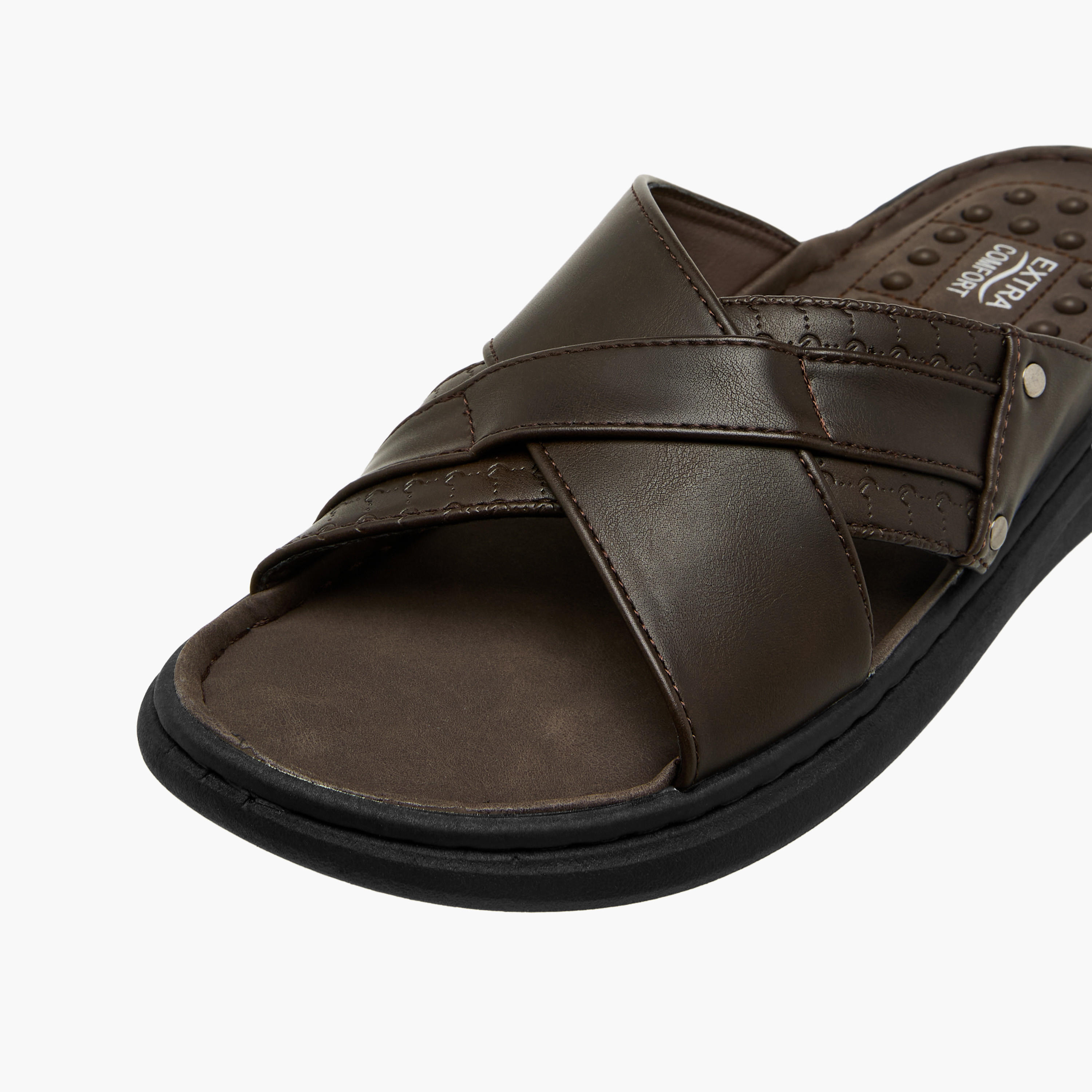 Le Confort Men Cross Strap Sandals-men-shoes-sandals-image-4