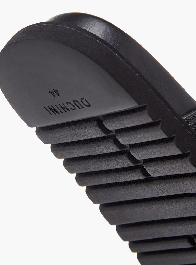 Duchini Men Monogram Print Comfort Sandals-men-shoes-sandals-image-8
