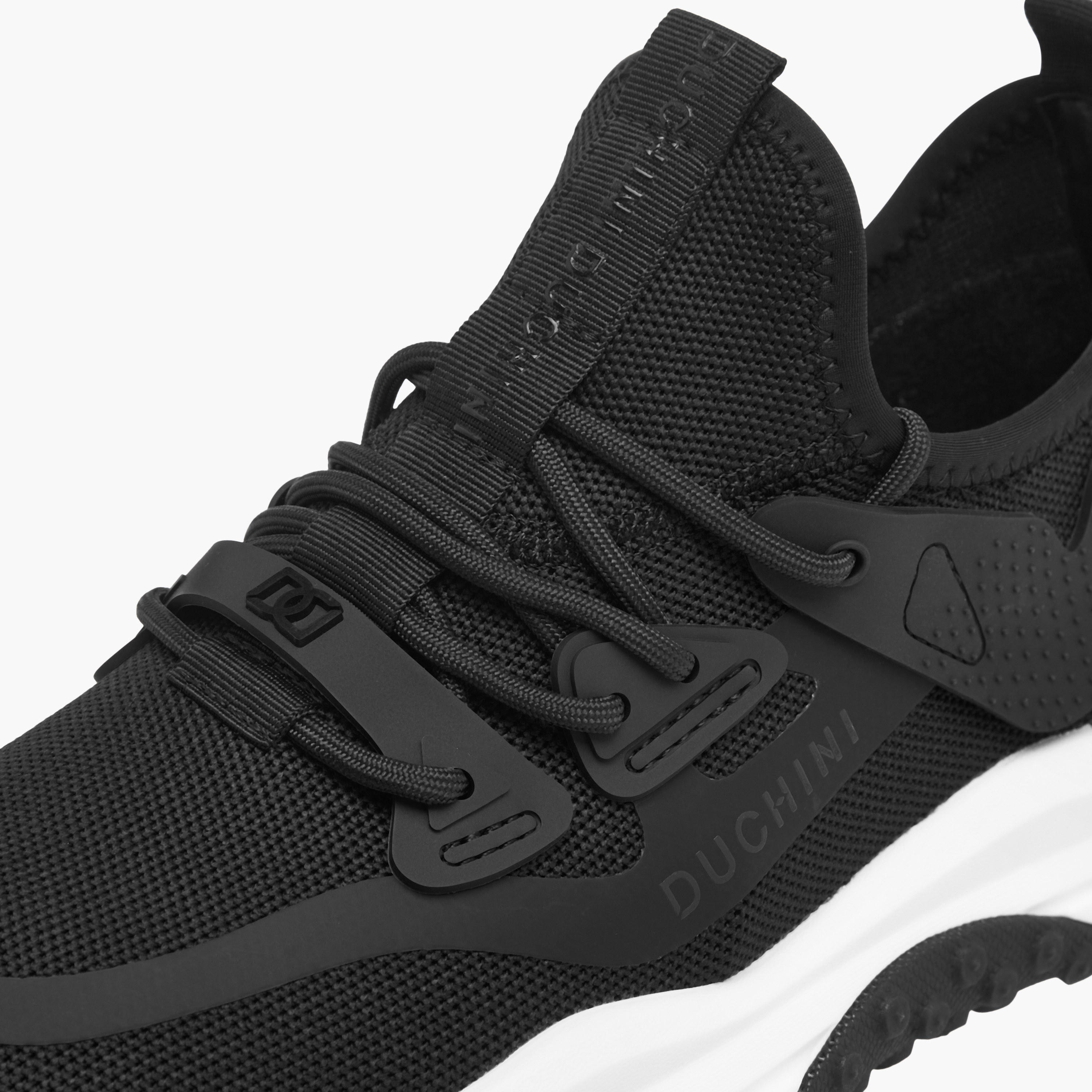 Duchini Men's Mesh Lace-Up Ankle Sneakers-men-shoes-sneakers-image-4