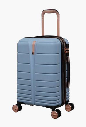 IT Striped Hardcase Luggage Trolley with Retractable Handle-travel-luggagesandbags-image-1