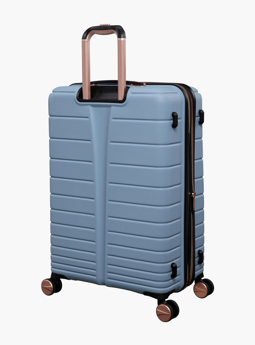 IT Striped Hardcase Luggage Trolley with Retractable Handle-travel-luggagesandbags-luggage-image-2