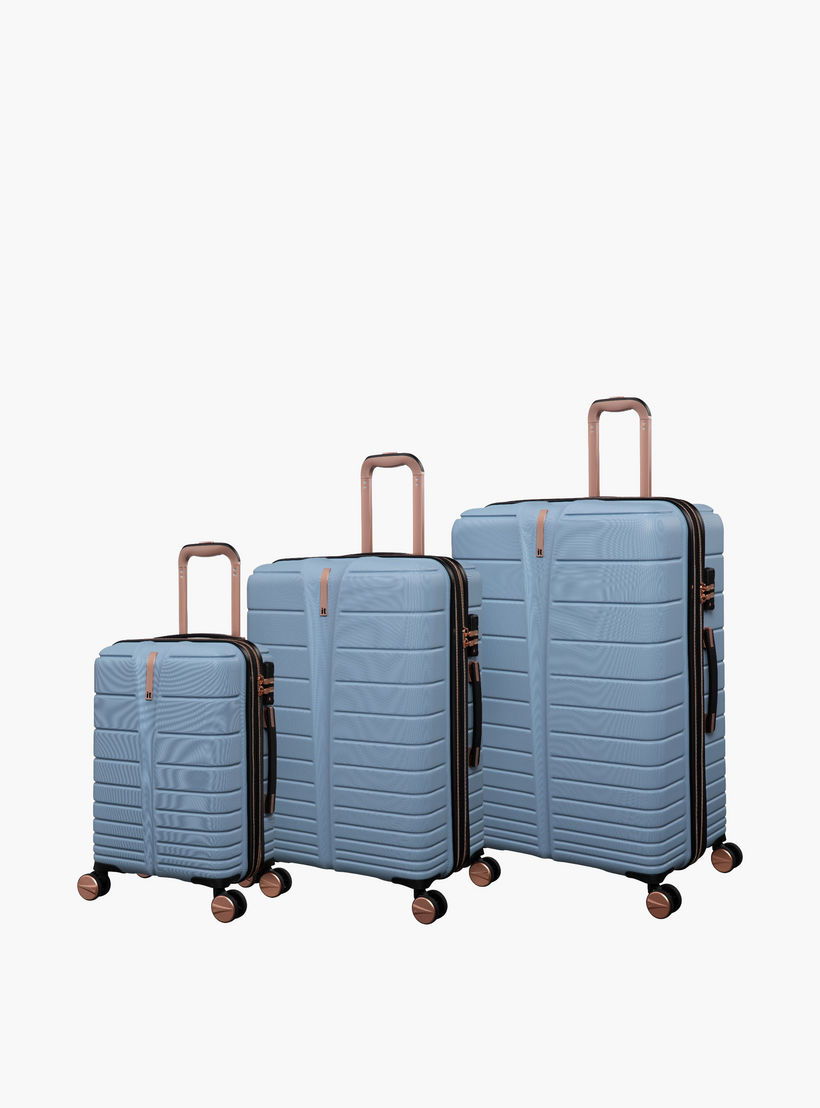 IT Striped Hardcase Luggage Trolley with Retractable Handle-travel-luggagesandbags-luggage-image-9