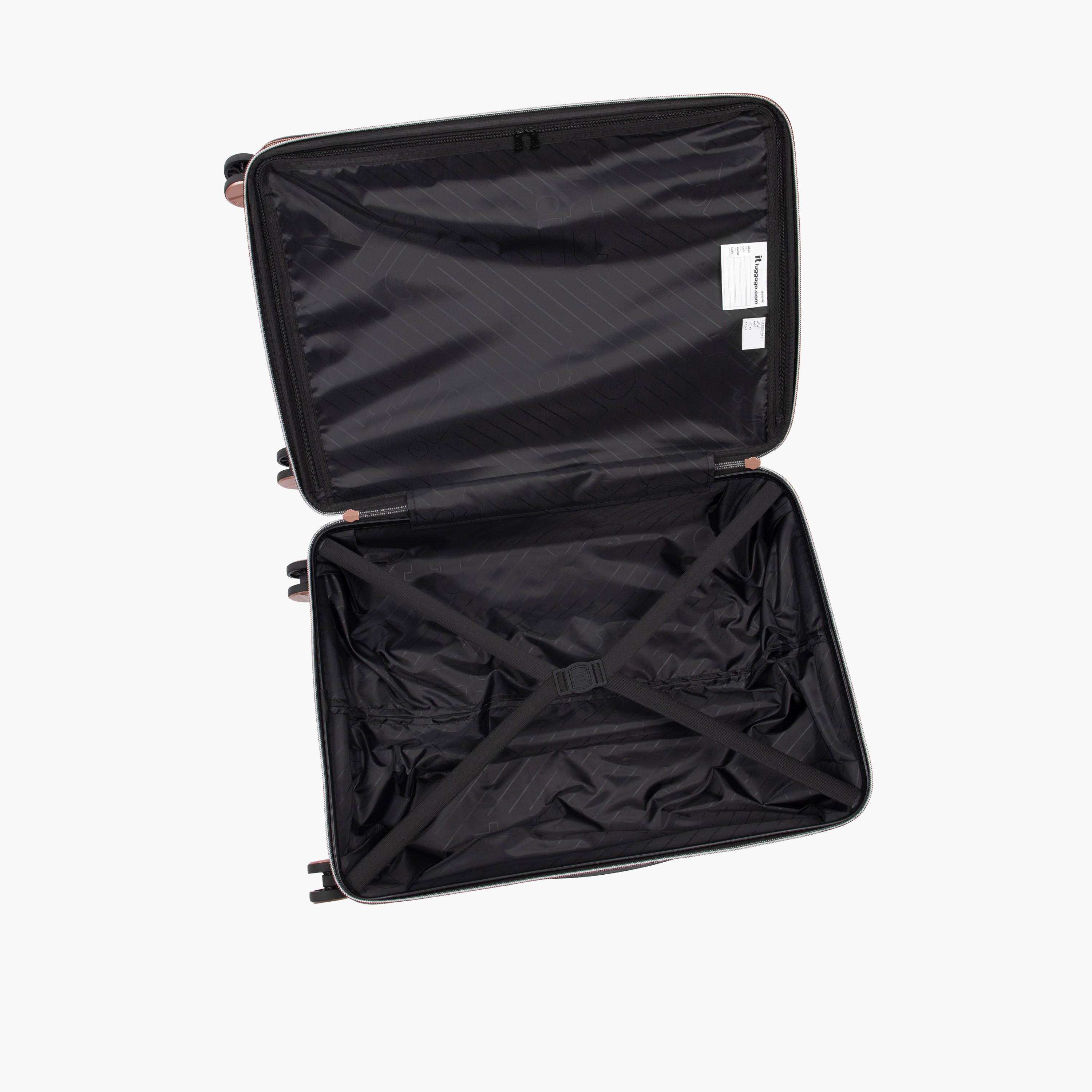 IT Striped Hardcase Luggage Trolley with Retractable Handle-travel-luggagesandbags-luggage-image-5