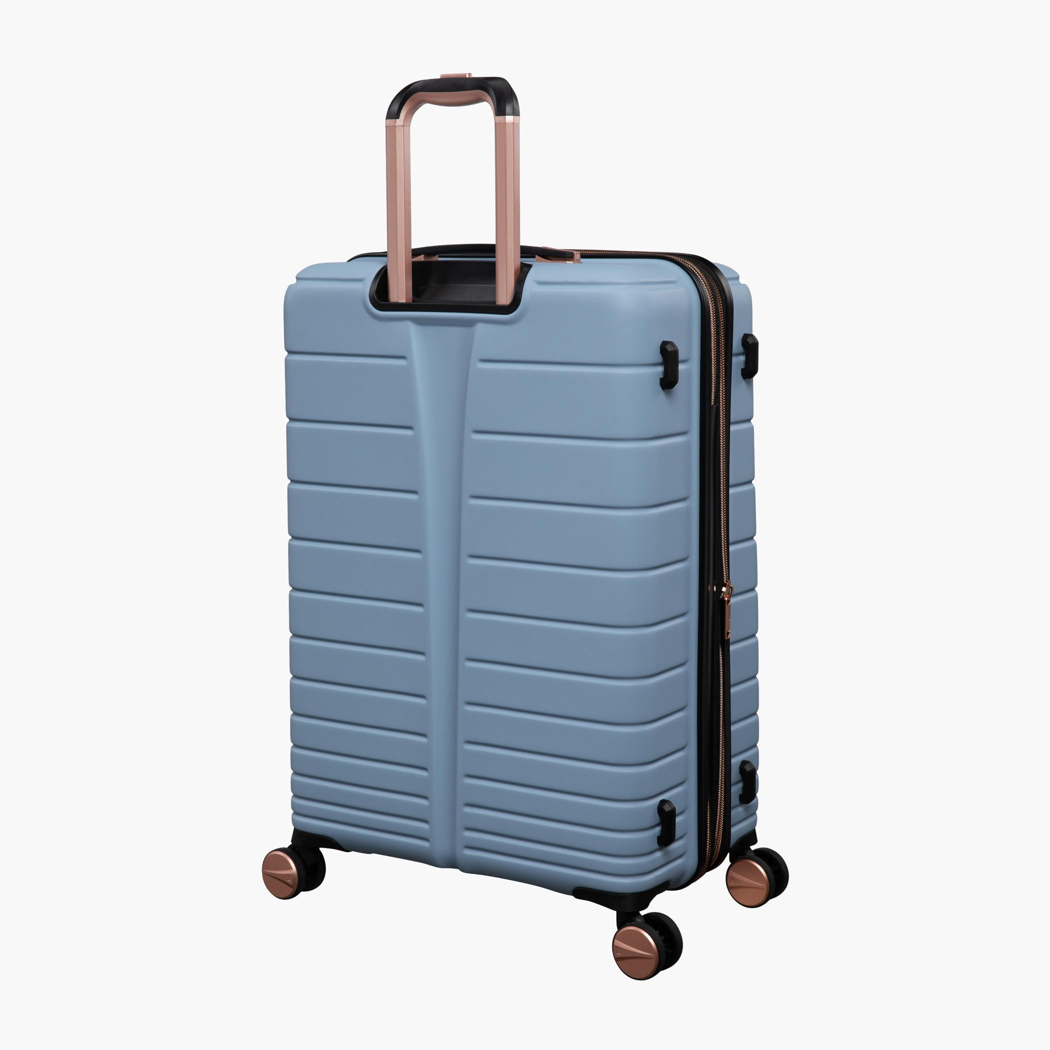 IT Striped Hardcase Luggage Trolley with Retractable Handle-travel-luggagesandbags-luggage-image-2