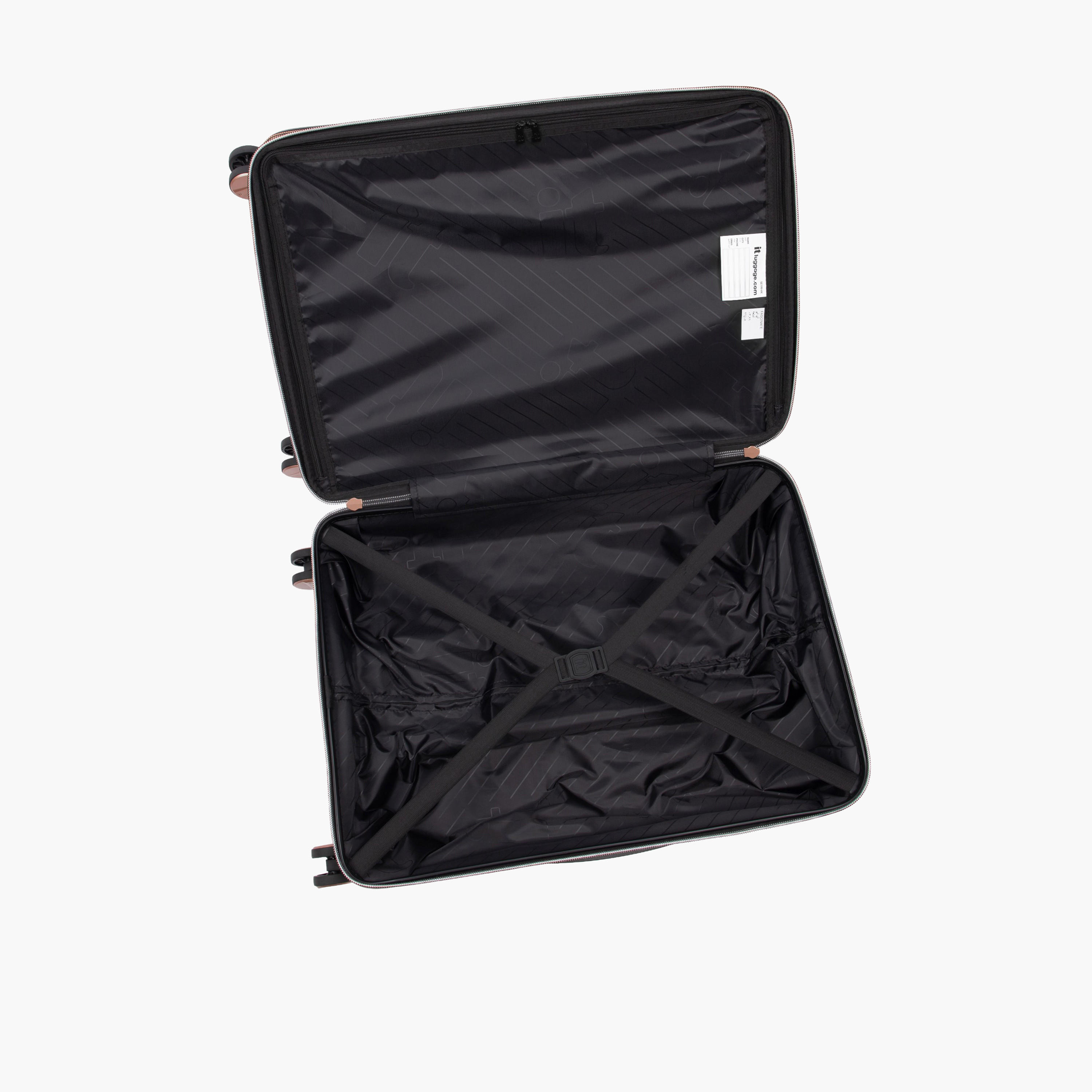 IT Striped Hardcase Luggage Trolley with Retractable Handle-travel-luggagesandbags-luggage-image-4
