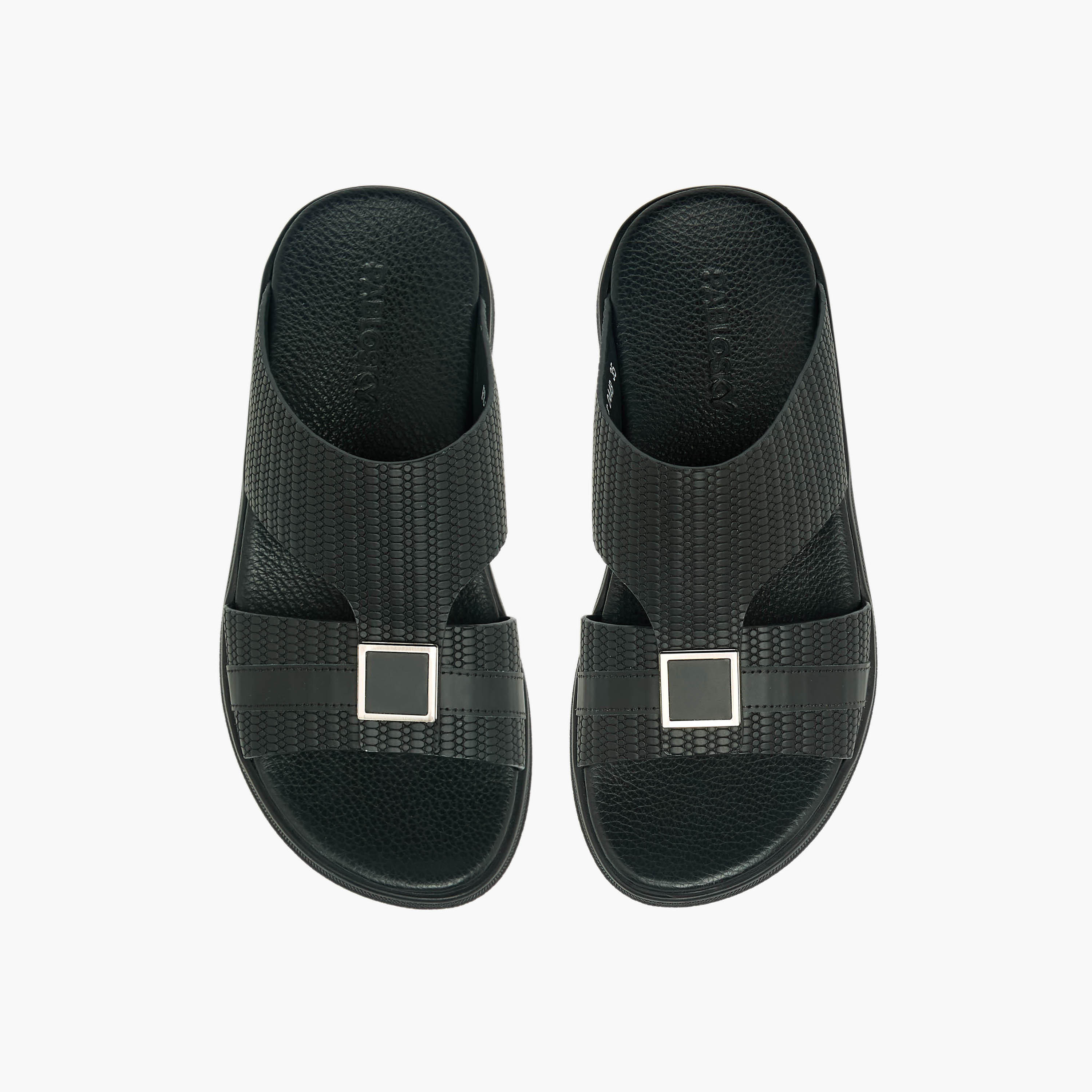 صندل عربي جلد بارز الملمس للأولاد من بابلوفسكي-boys-shoes-sandals-image-1