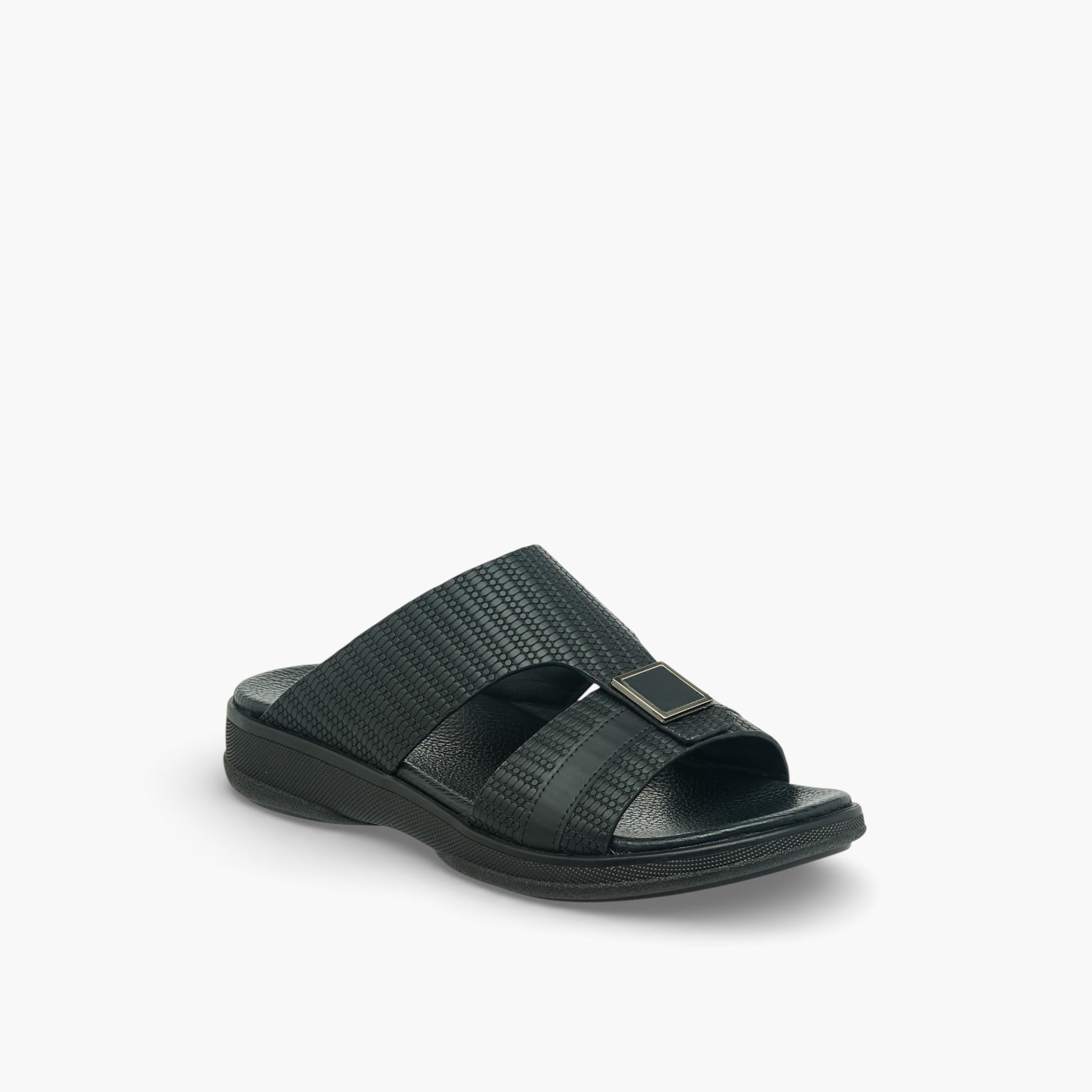 صندل عربي جلد بارز الملمس للأولاد من بابلوفسكي-boys-shoes-sandals-image-2