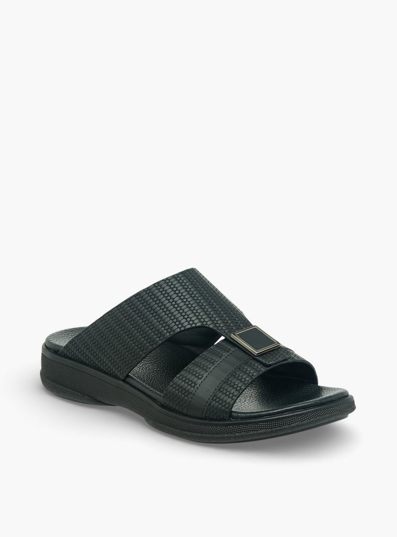 صندل عربي جلد بارز الملمس للأولاد من بابلوفسكي-boys-shoes-sandals-image-2