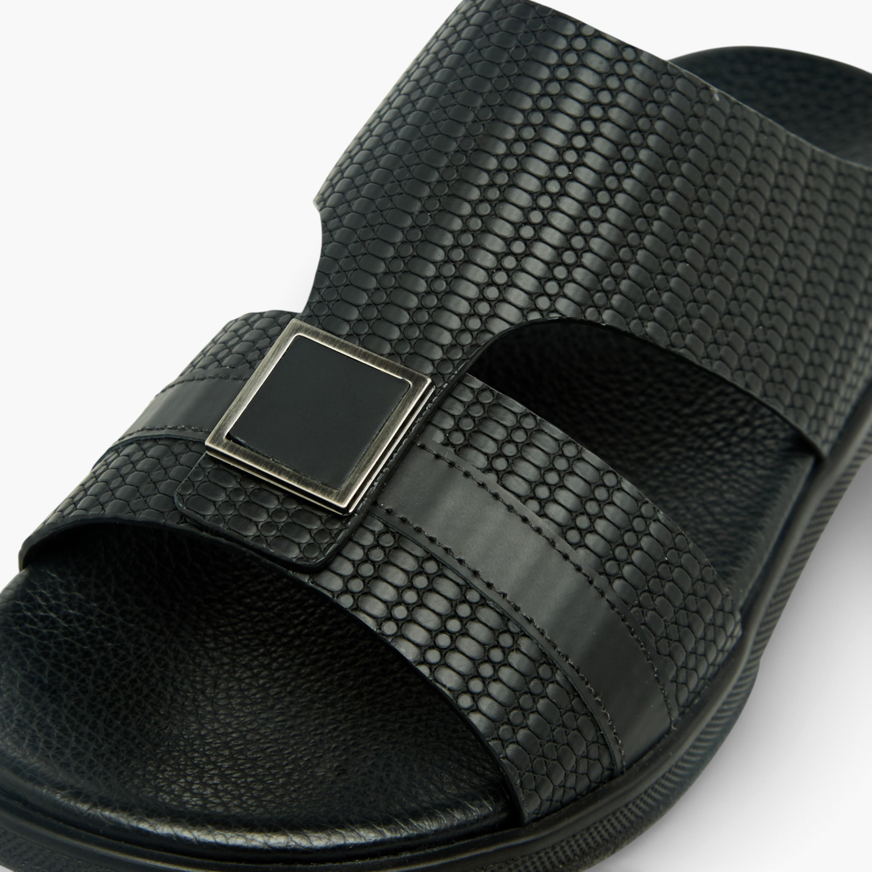 صندل عربي جلد بارز الملمس للأولاد من بابلوفسكي-boys-shoes-sandals-image-4