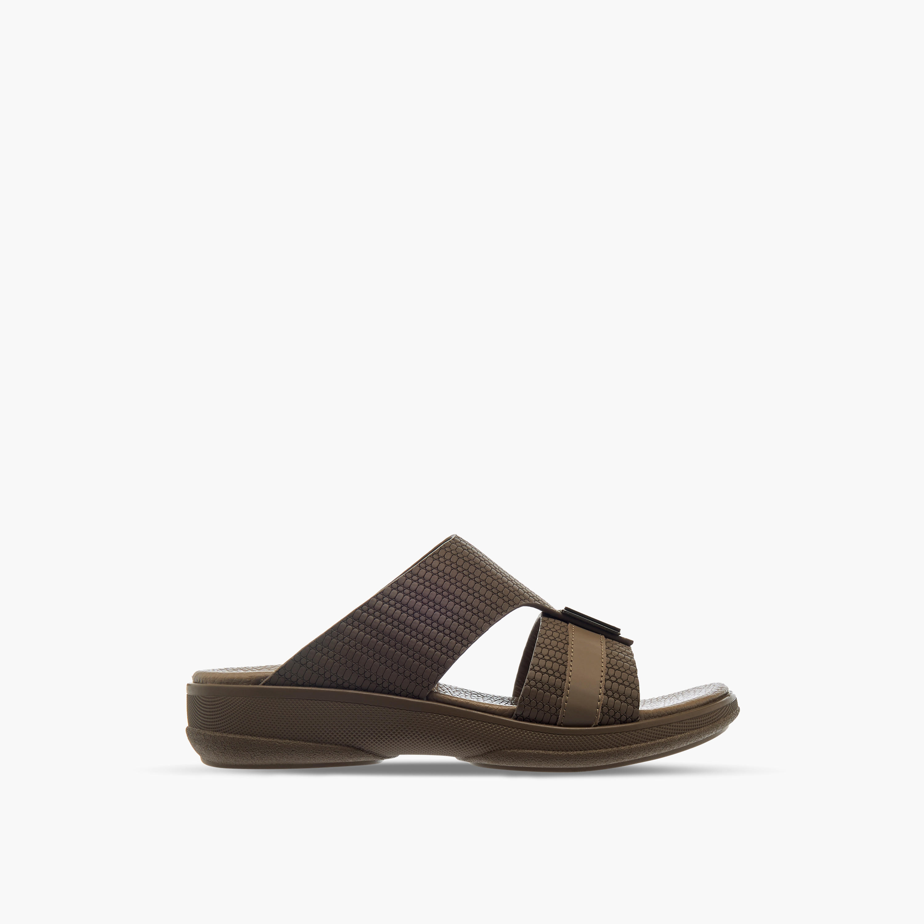 Pablosky Boys Textured Leather Arabic Sandals-boys-shoes-sandals-image-3