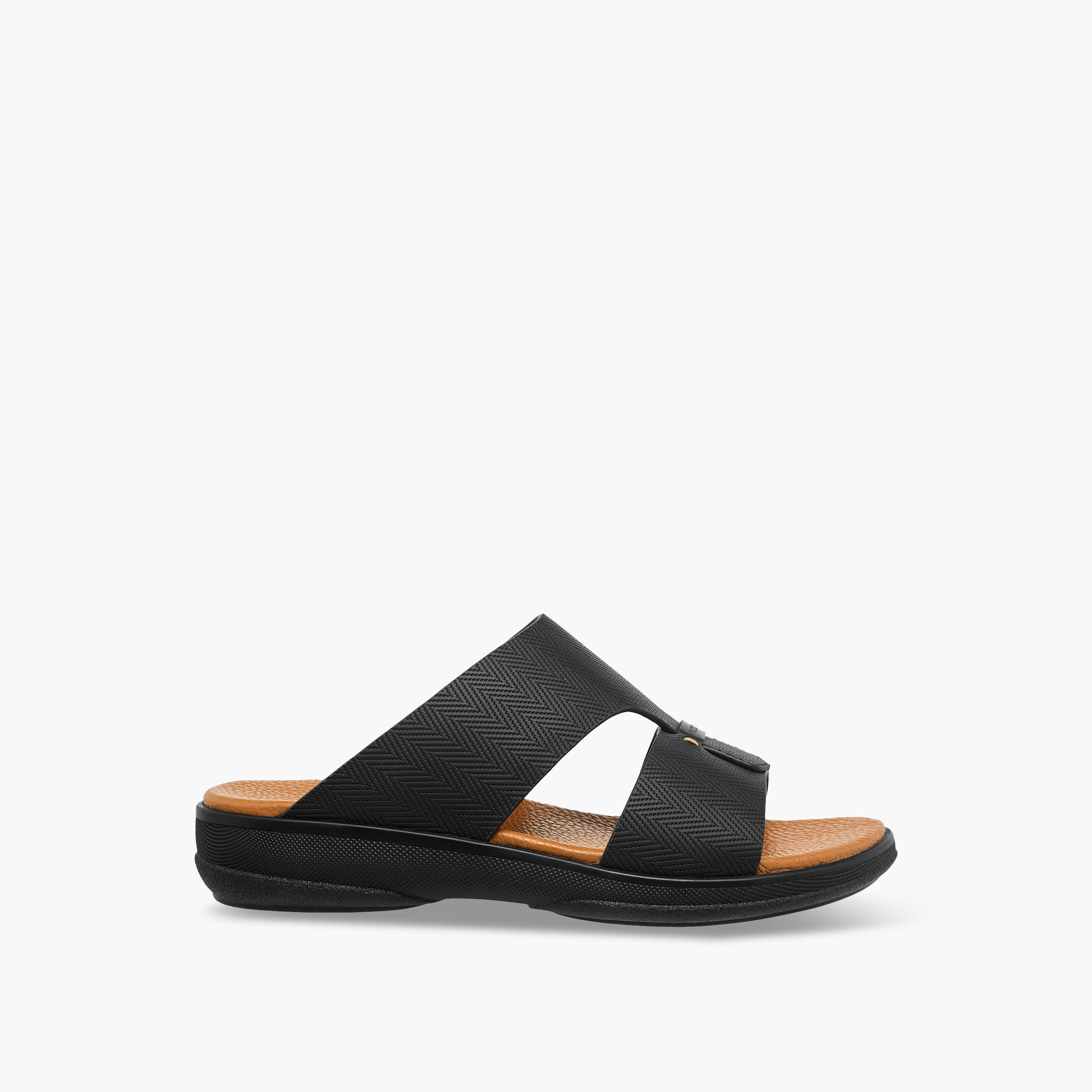Pablosky Boys Textured Leather Arabic Sandals-boys-shoes-sandals-image-3