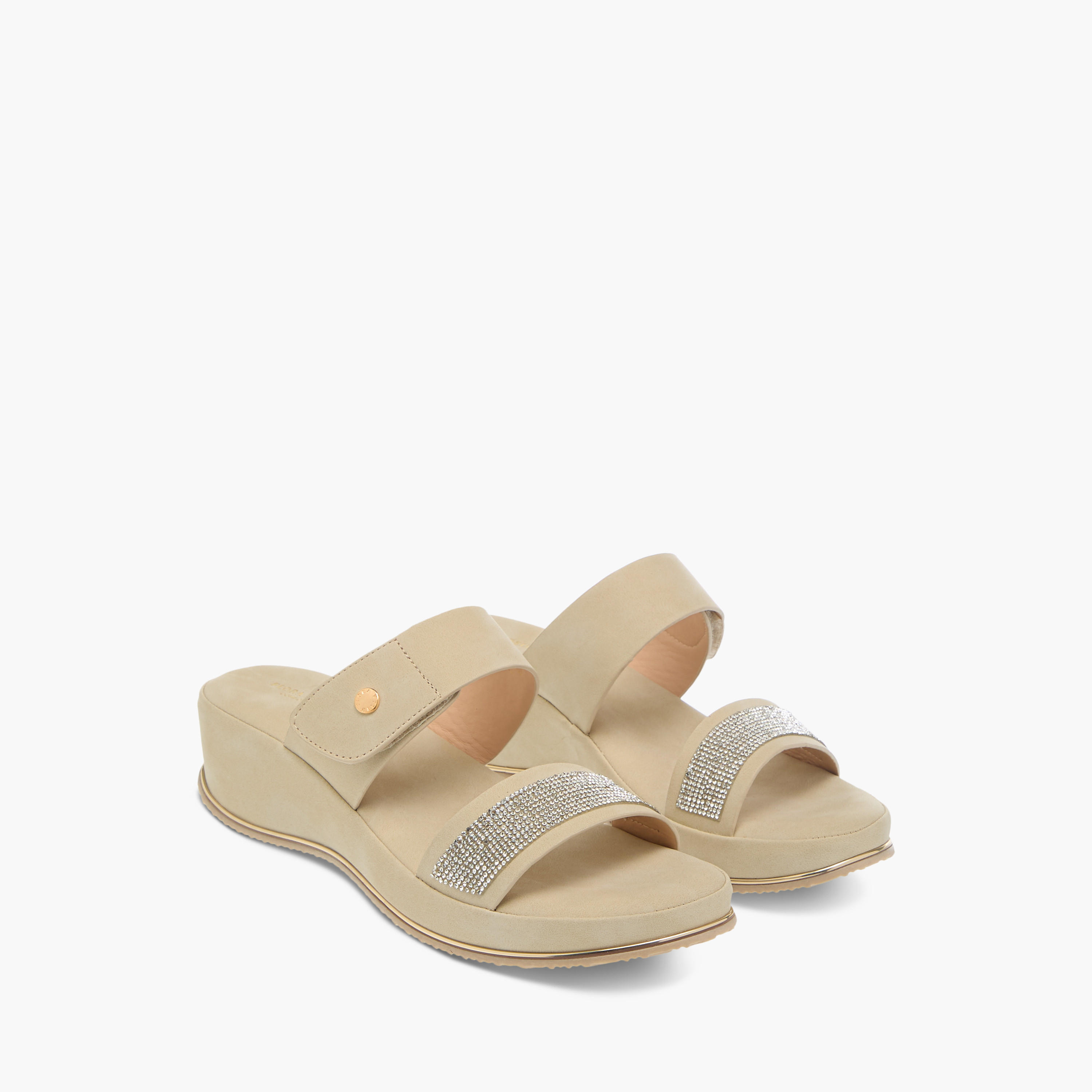 صندل مزين سهل الارتداء بحزام من فلورا بيلا-women-shoes-sandals-heeled-image-1