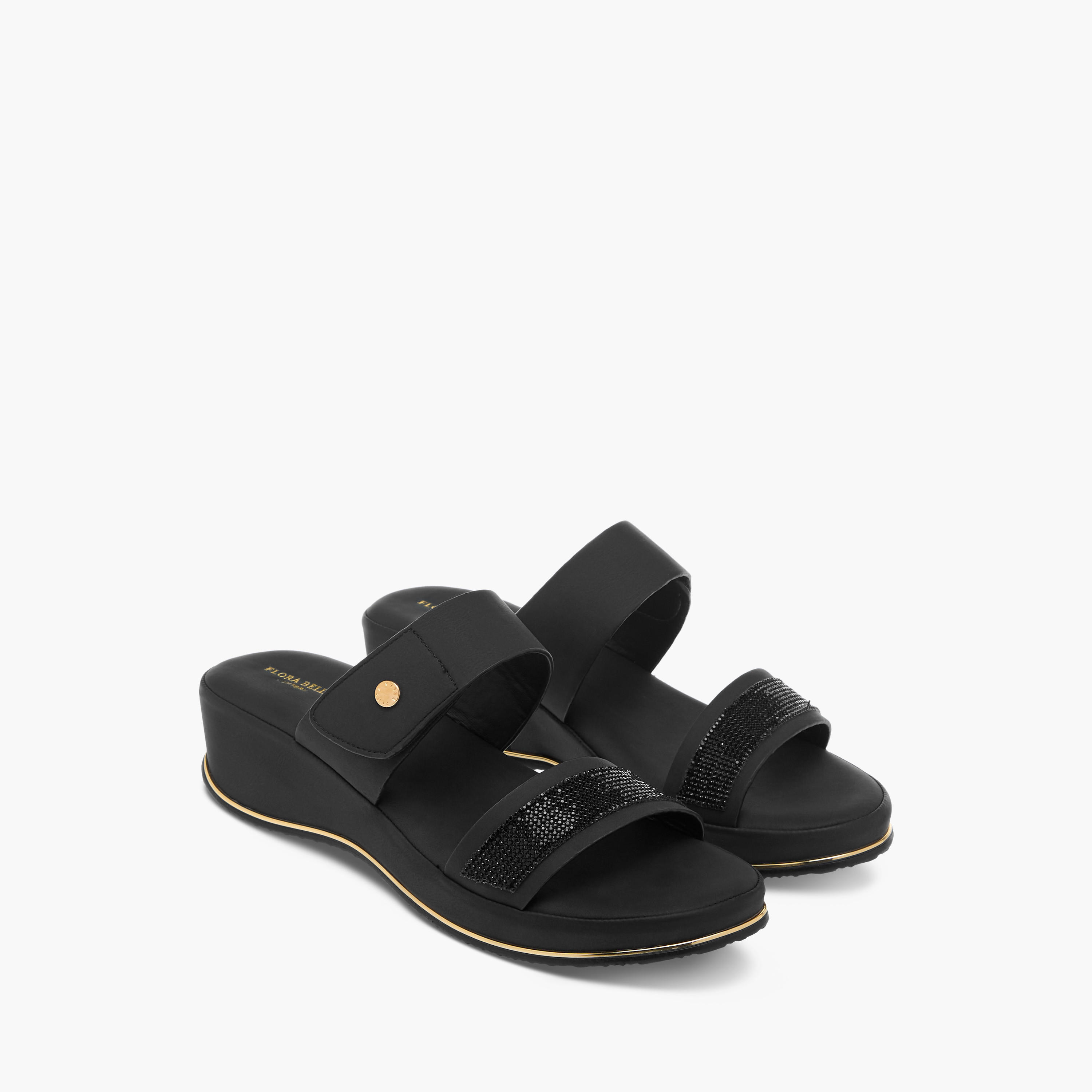 Flora Bella Embellished Slip-On Strap Sandals-women-shoes-sandals-heeled-image-1