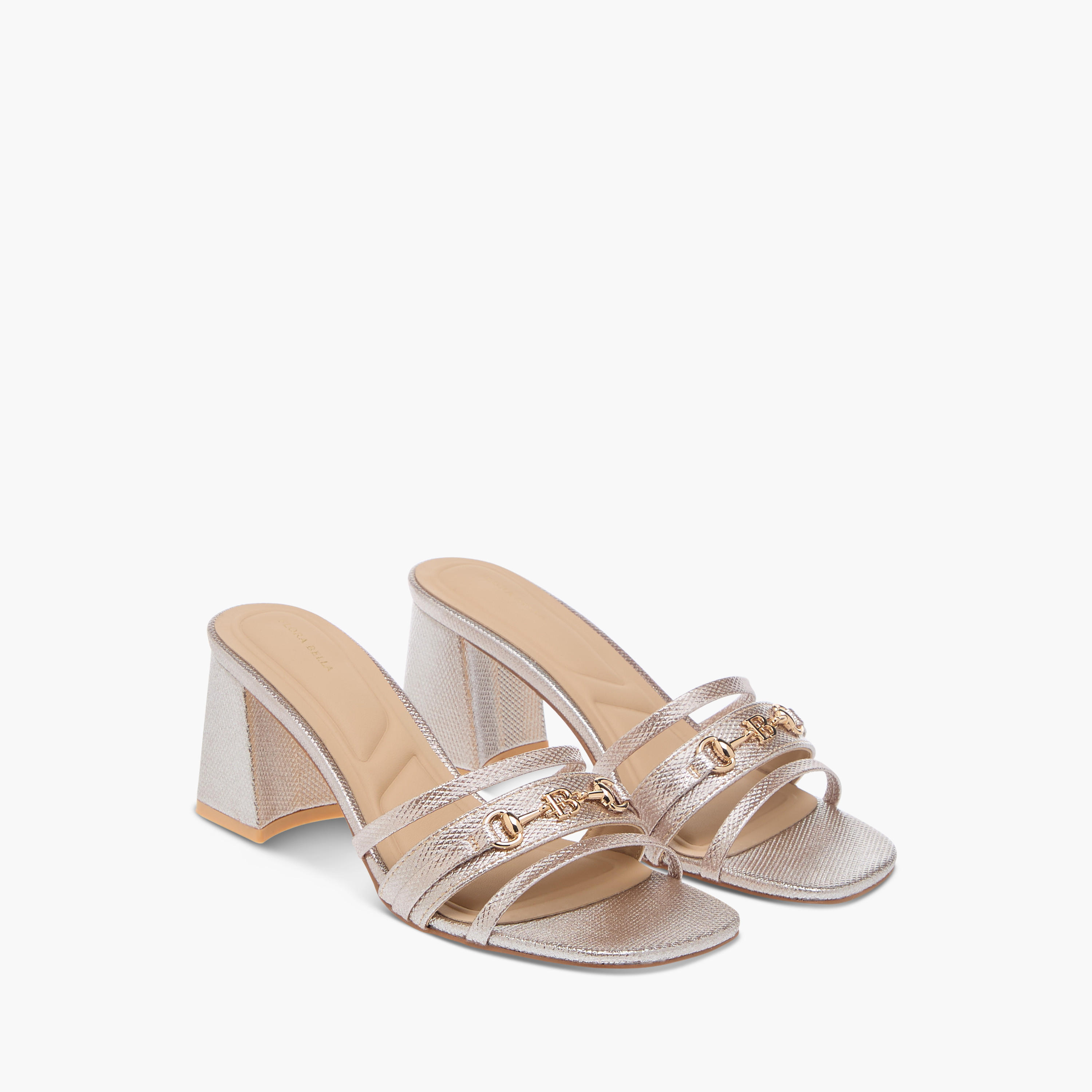 صندل سهل الارتداء بكعب سميك وزينة معدن من فلورا بيلا-women-shoes-sandals-heeled-image-1