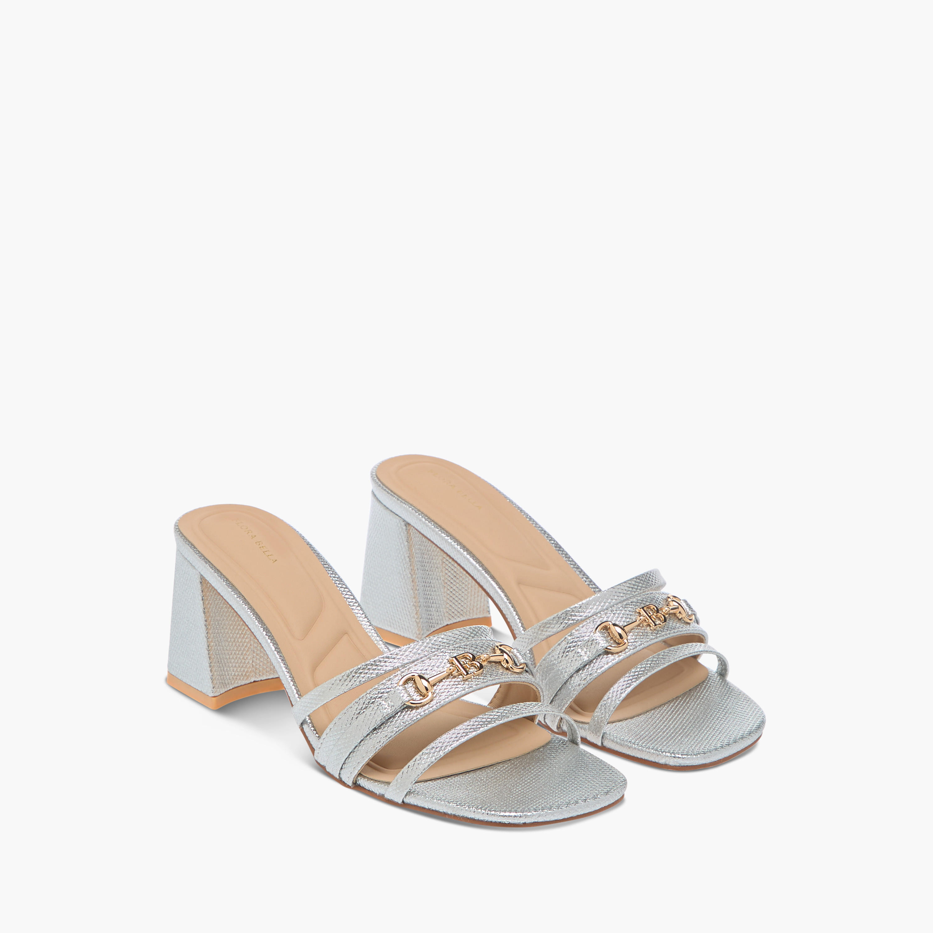 صندل سهل الارتداء بكعب سميك وزينة معدن من فلورا بيلا-women-shoes-sandals-heeled-image-1